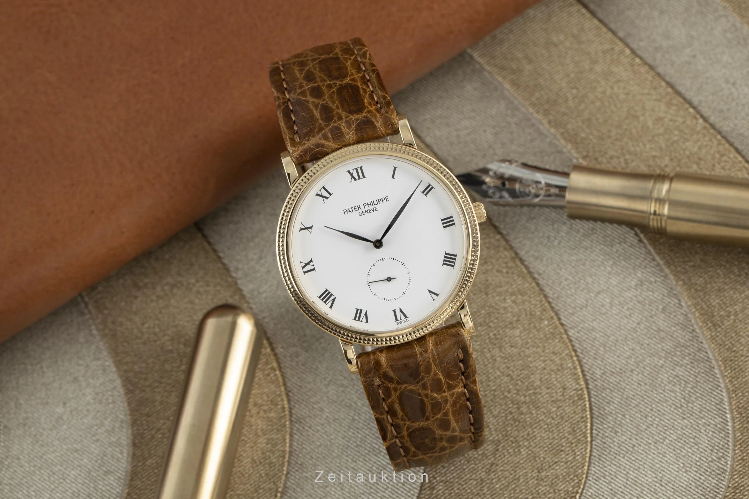 Patek Philippe Calatrava 18 ct gold manual winding men's watch 3919  [2109352] - Image 3