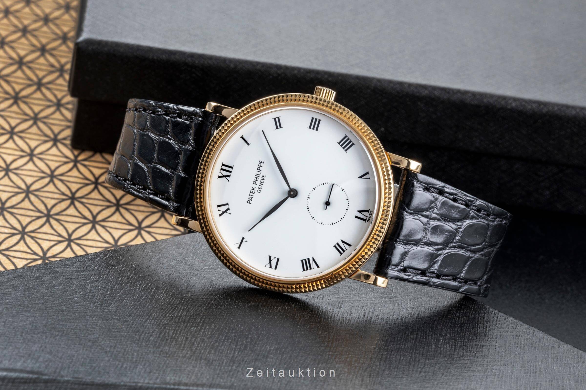 Patek Philippe Calatrava 18 ct gold manual winding men's watch 3919 LP: 32560EUR  [2502048] - Image 3