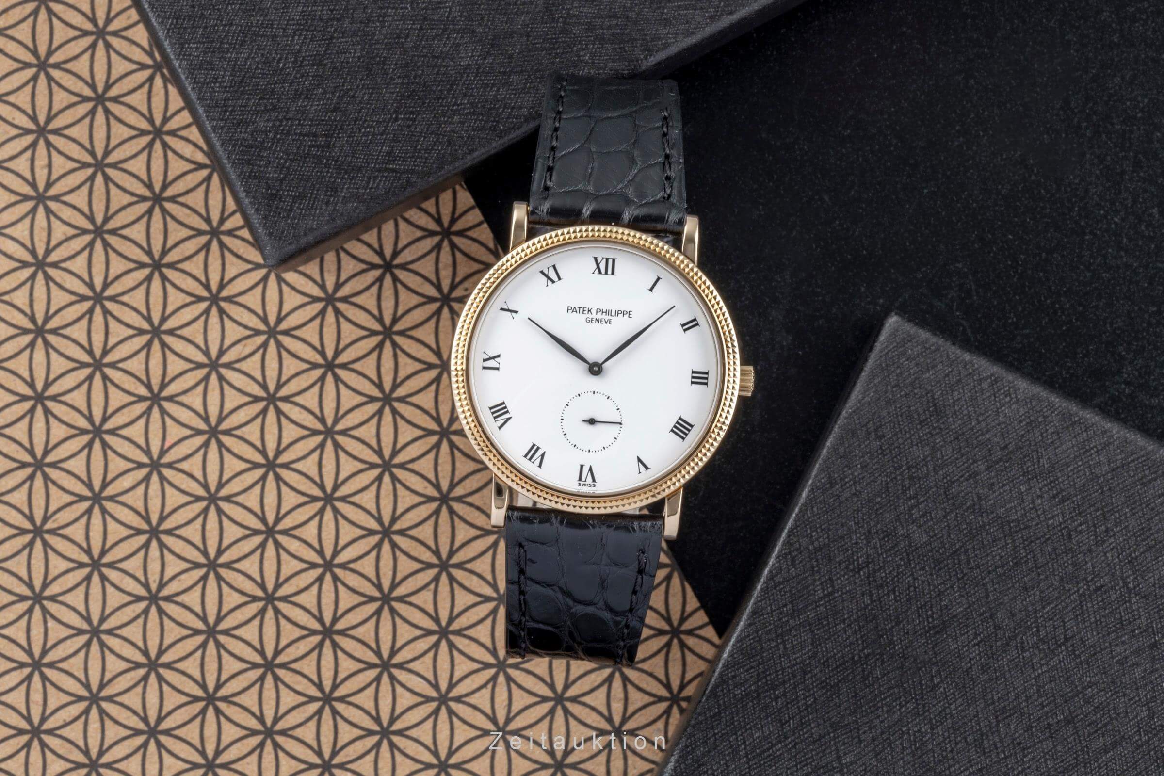 Patek Philippe Calatrava 18 ct gold manual winding men's watch 3919 LP: 32560EUR  [2502048] - Image 4