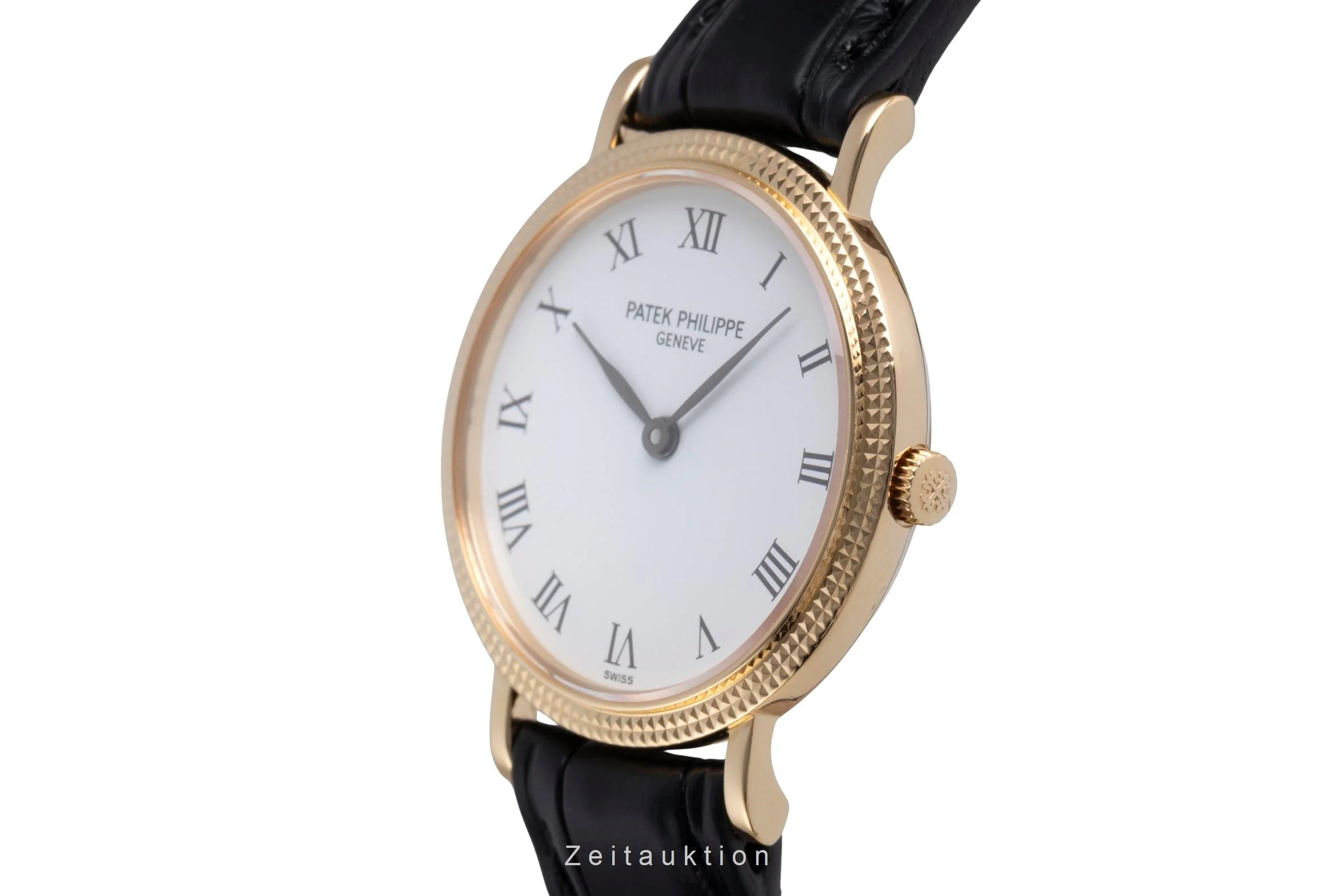Patek Philippe Calatrava 18 ct gold quartz women's watch 4819  [2600419] - Image 7