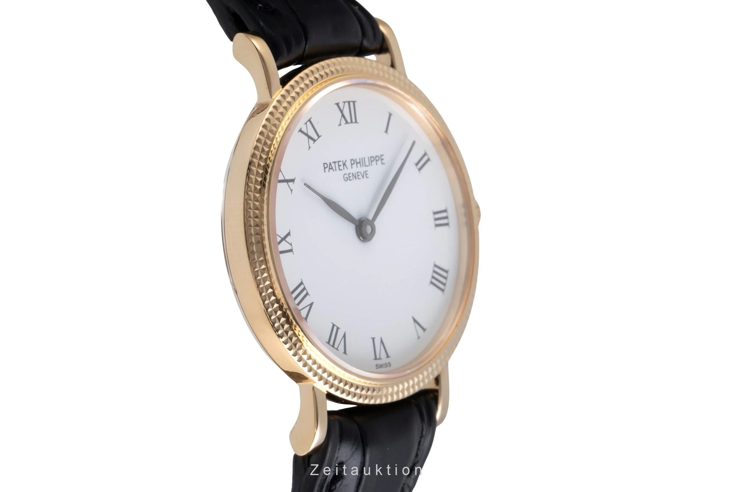 Patek Philippe Calatrava 18 ct gold quartz women's watch 4819  [2600419] - Image 8
