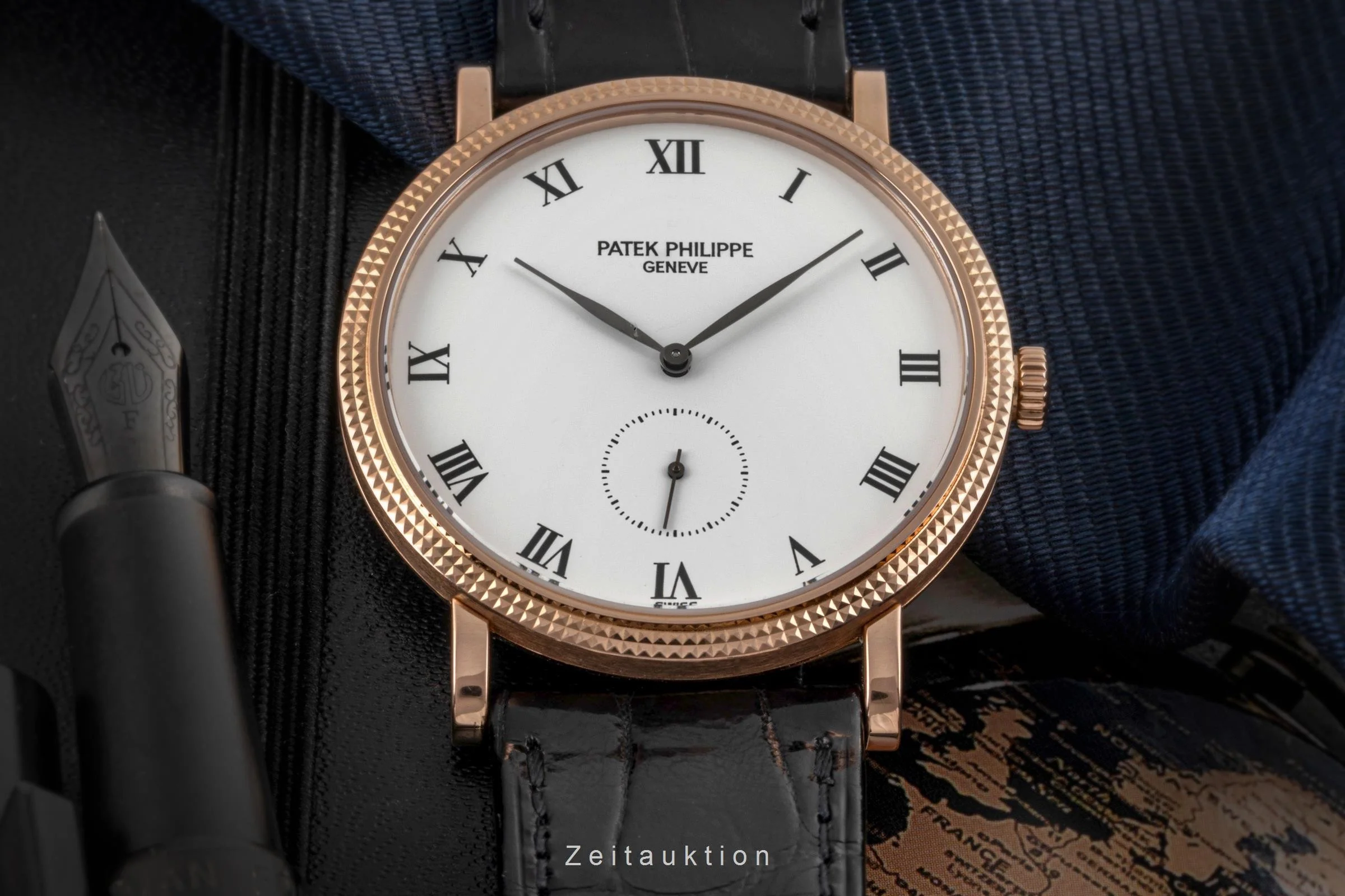 Patek Philippe Calatrava 18 ct red gold manual winding men's watch 3919 LP: 31400EUR  [2305166] - Image 15