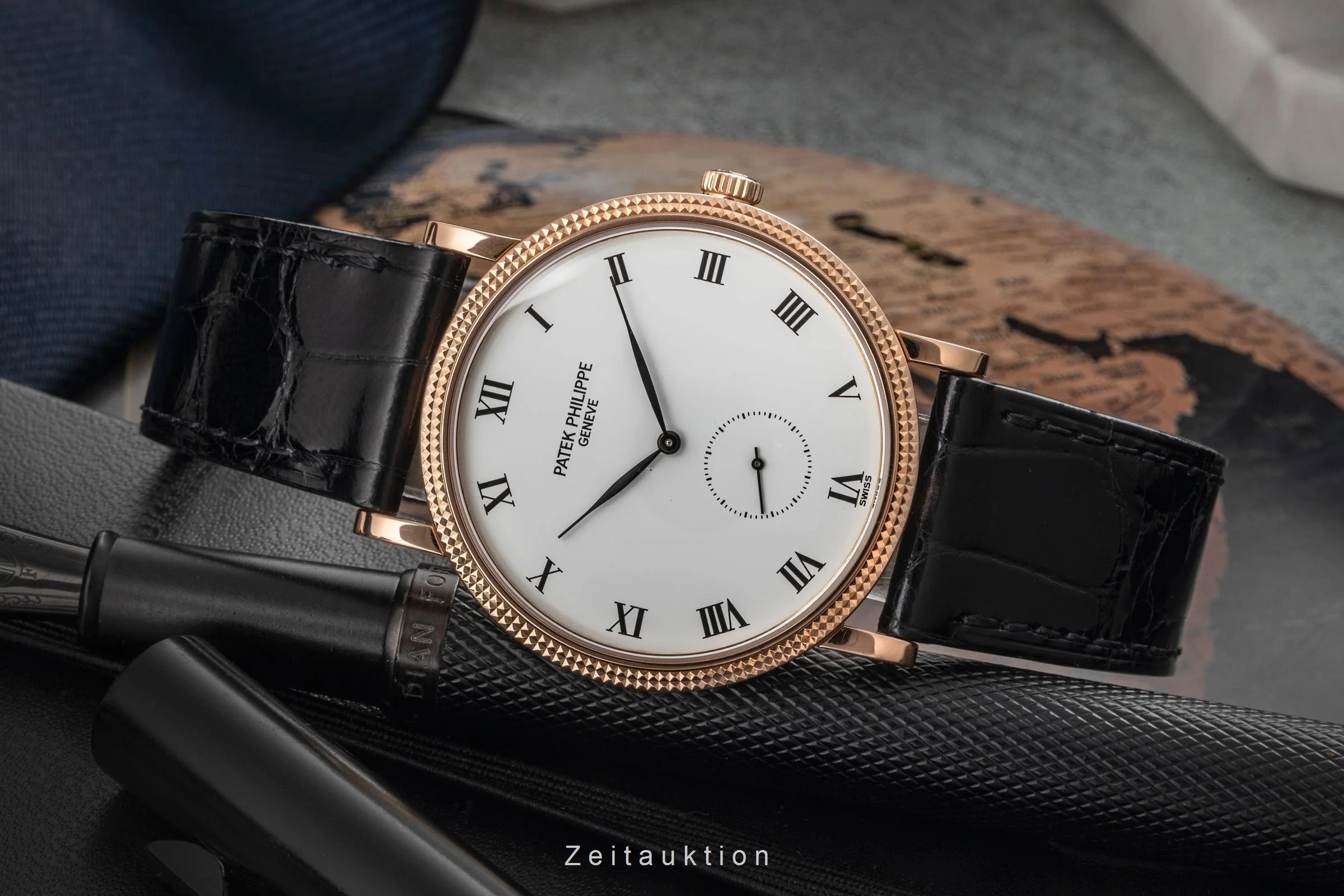 Patek Philippe Calatrava 18 ct red gold manual winding men's watch 3919 LP: 31400EUR  [2305166] - Image 2