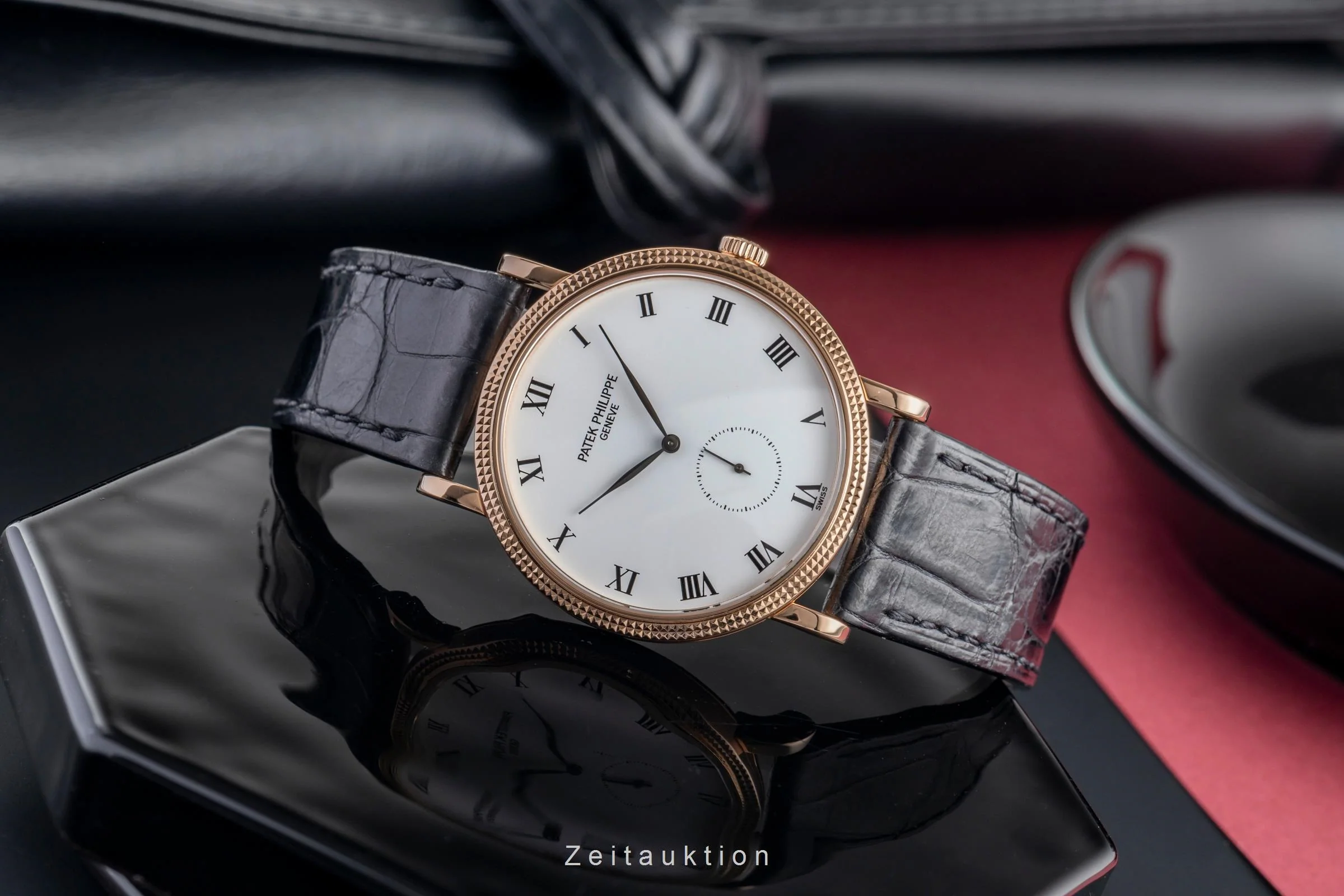 Patek Philippe Calatrava 18 ct red gold manual winding men's watch 3919 LP: 33373EUR  [2503845] - Image 3