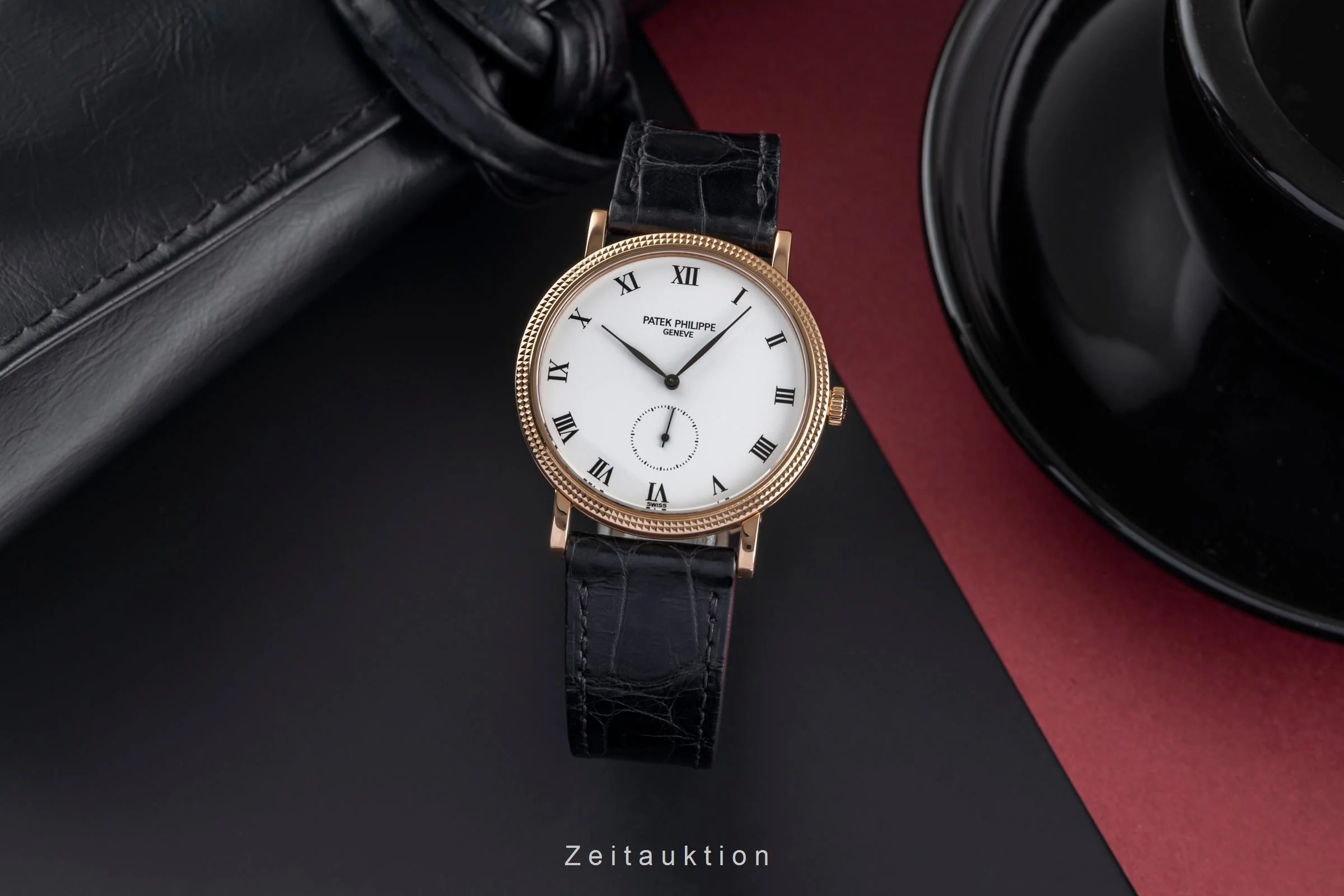 Patek Philippe Calatrava 18 ct red gold manual winding men's watch 3919 LP: 33373EUR  [2503845] - Image 4