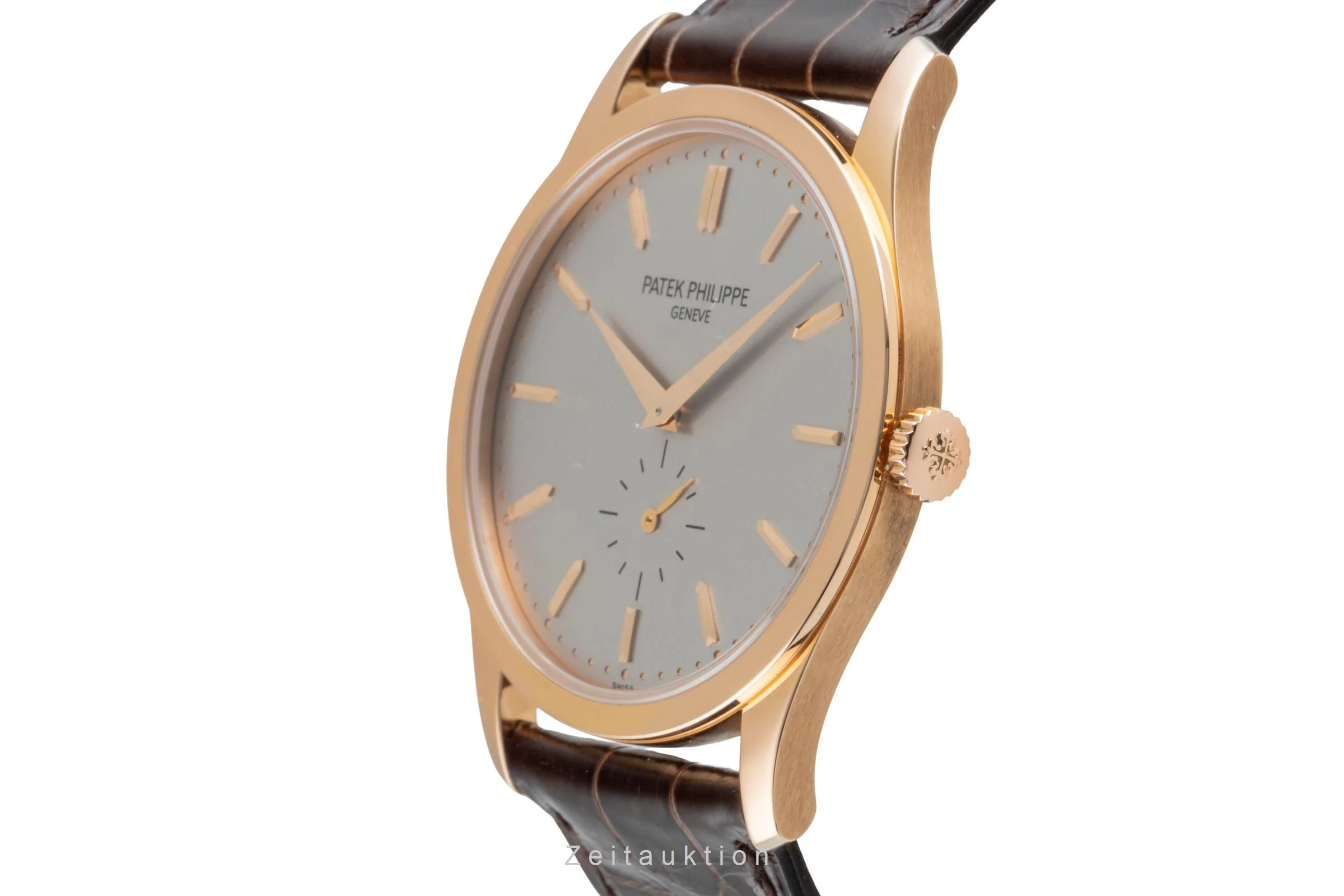 Patek Philippe Calatrava 18 ct red gold manual winding men's watch 5196R-001  [2506655] - Image 7