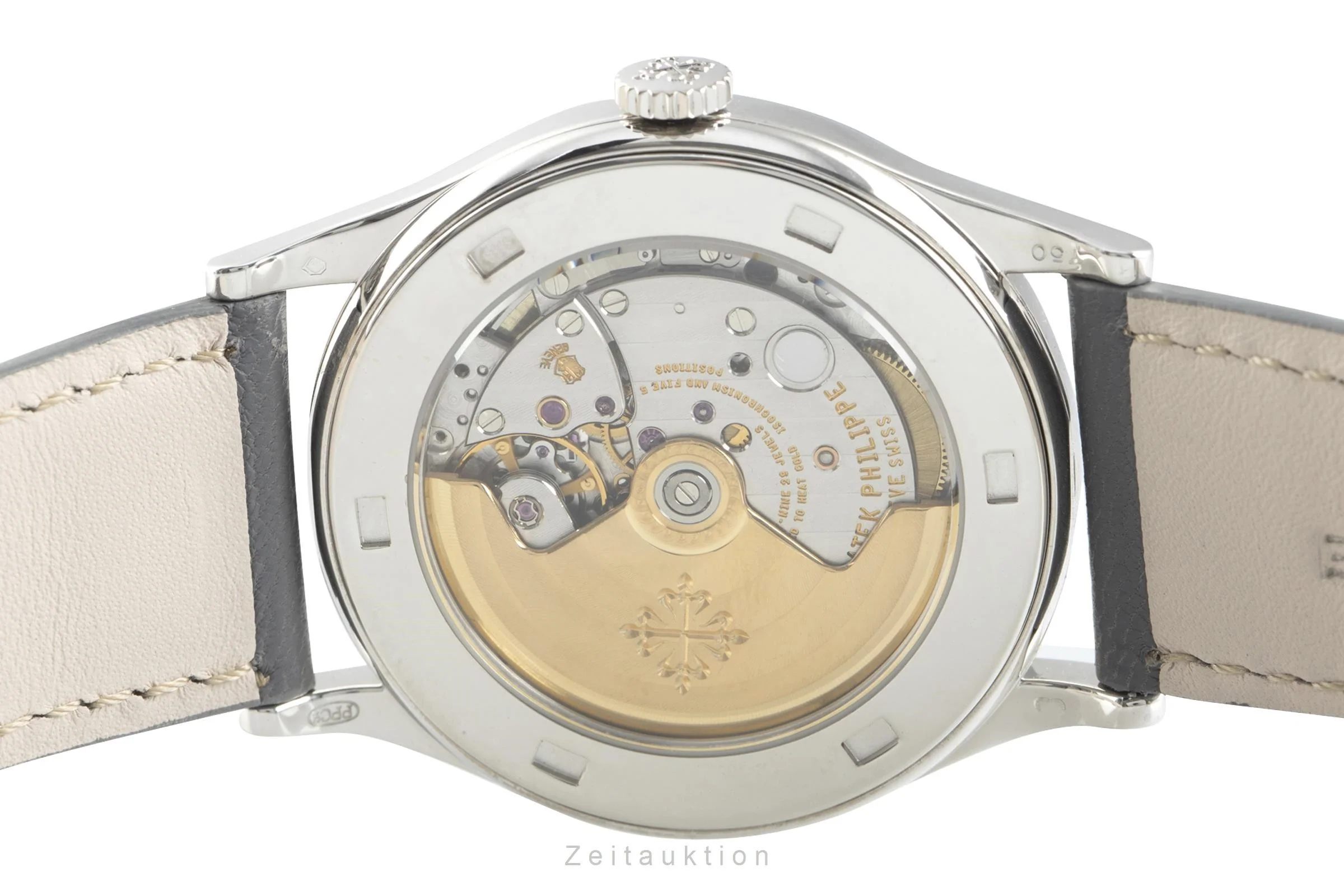 Patek Philippe Calatrava 18 ct white gold automatic men's watch 5296 LP: 32650EUR  [2109773] - Image 10