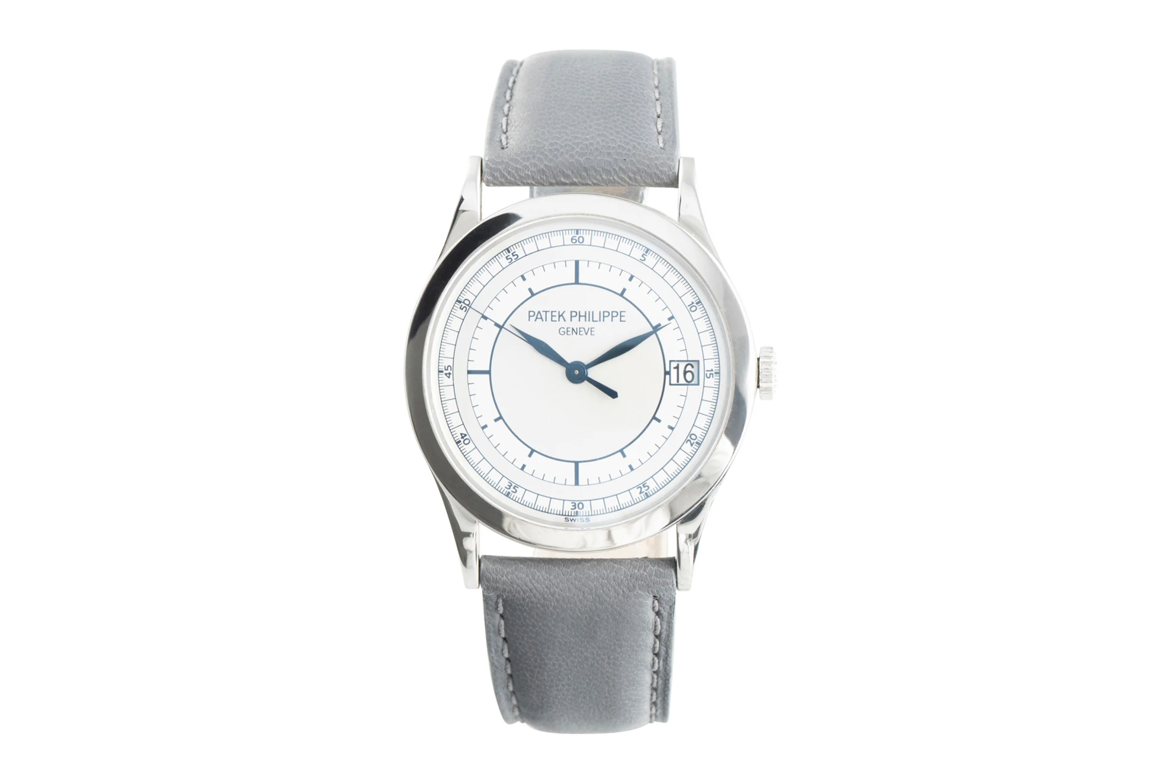 Patek Philippe Calatrava 18 ct white gold automatic men's watch 5296 LP: 32650EUR  [2109773] - Image 4
