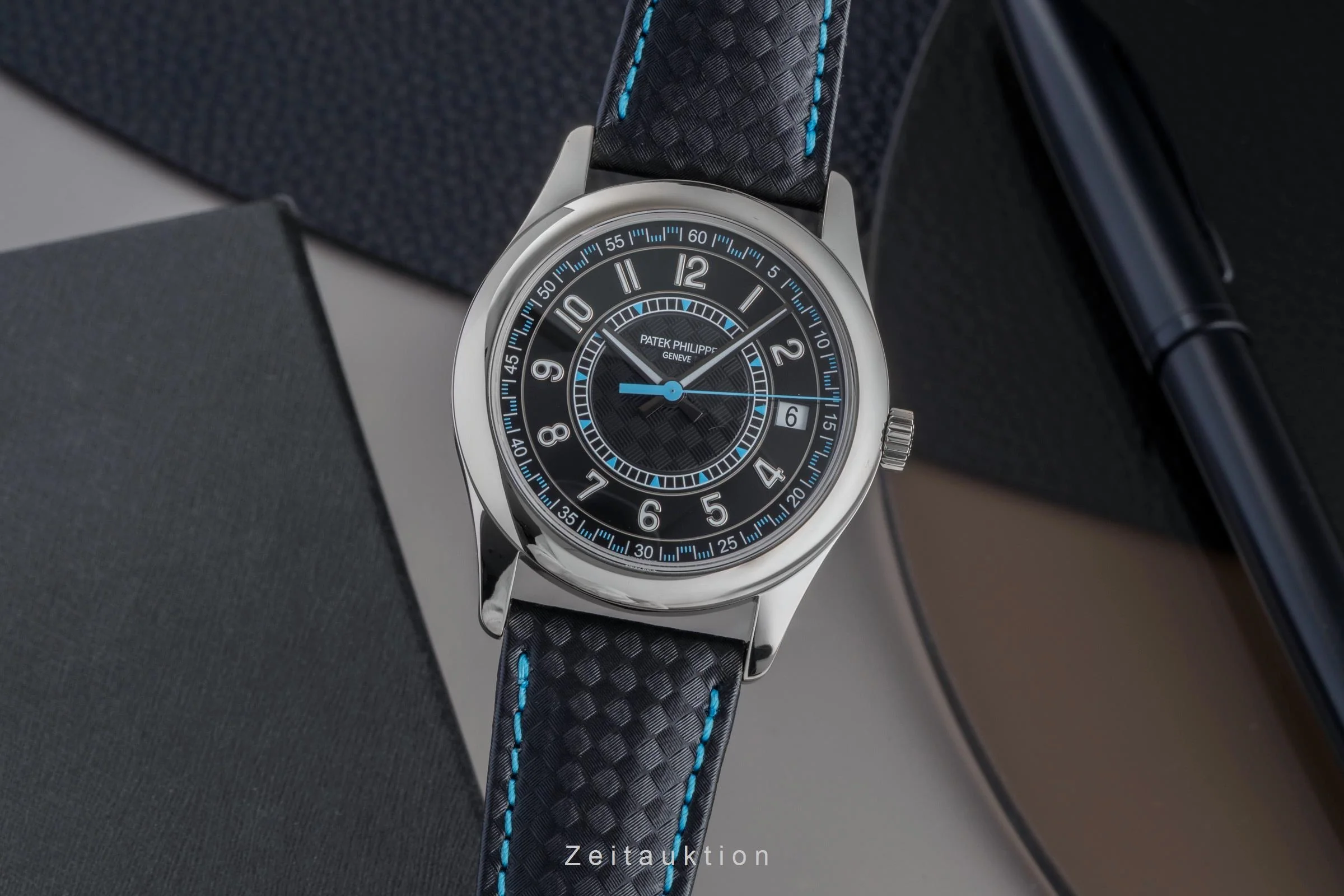 Patek Philippe Calatrava 18 ct white gold automatic men's watch 6007G-011 LP: 41137EUR  [2600283] - Image 2