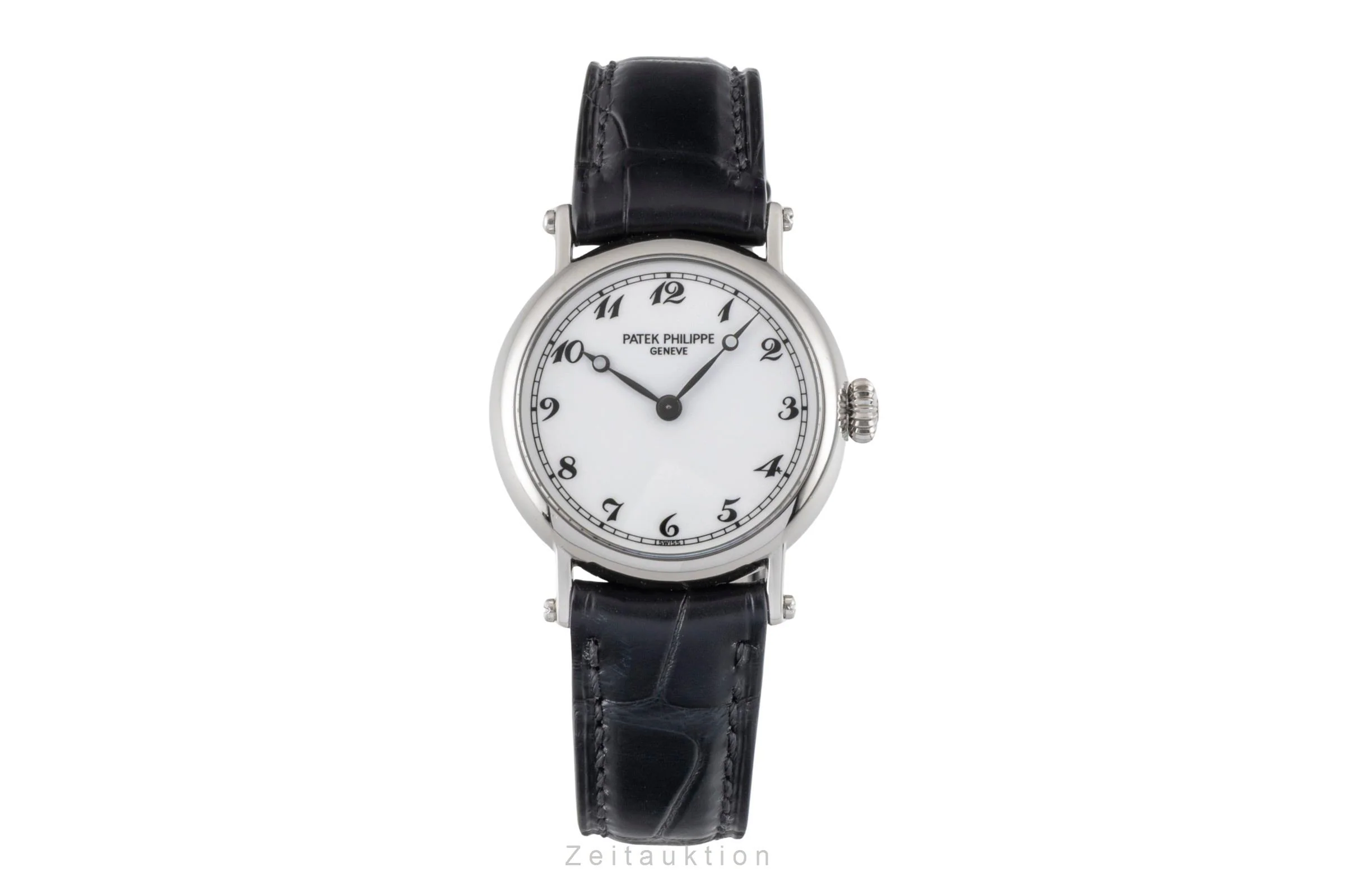 Patek Philippe Calatrava 18 ct white gold manual winding women's watch 4860  [2600342] - Image 5