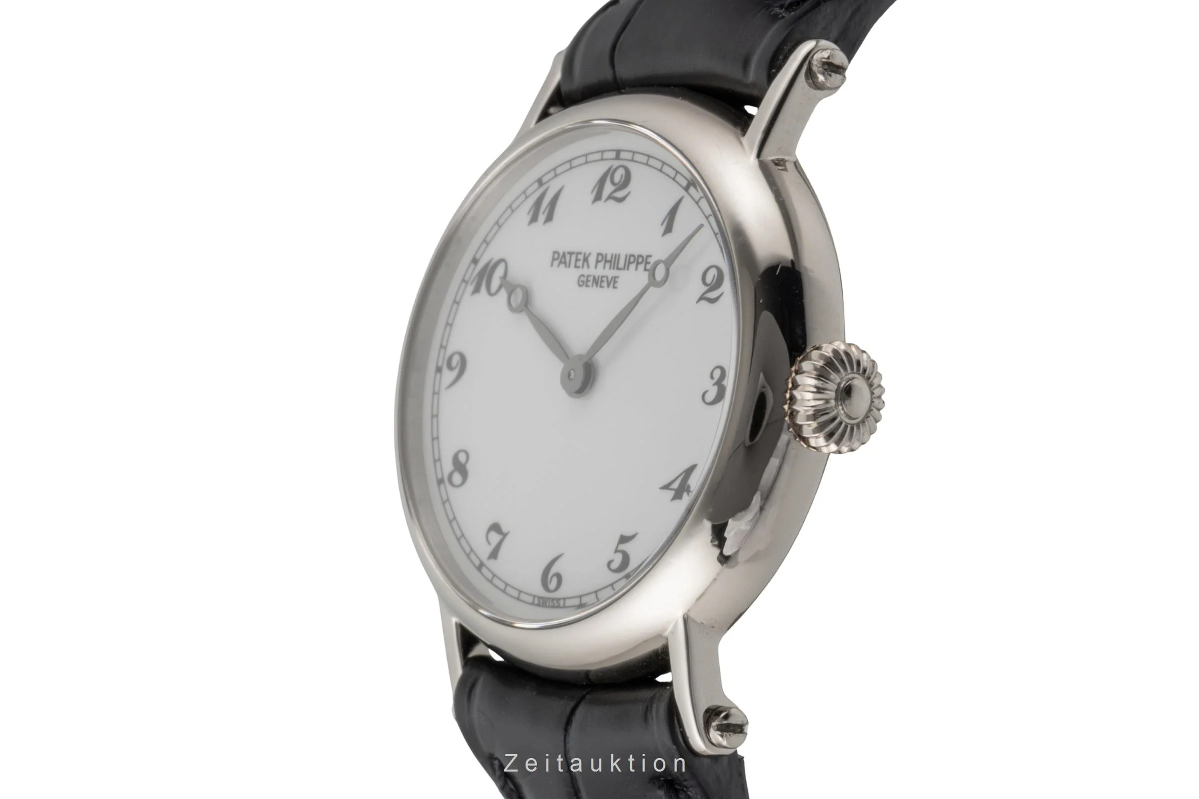 Patek Philippe Calatrava 18 ct white gold manual winding women's watch 4860  [2600342] - Image 7