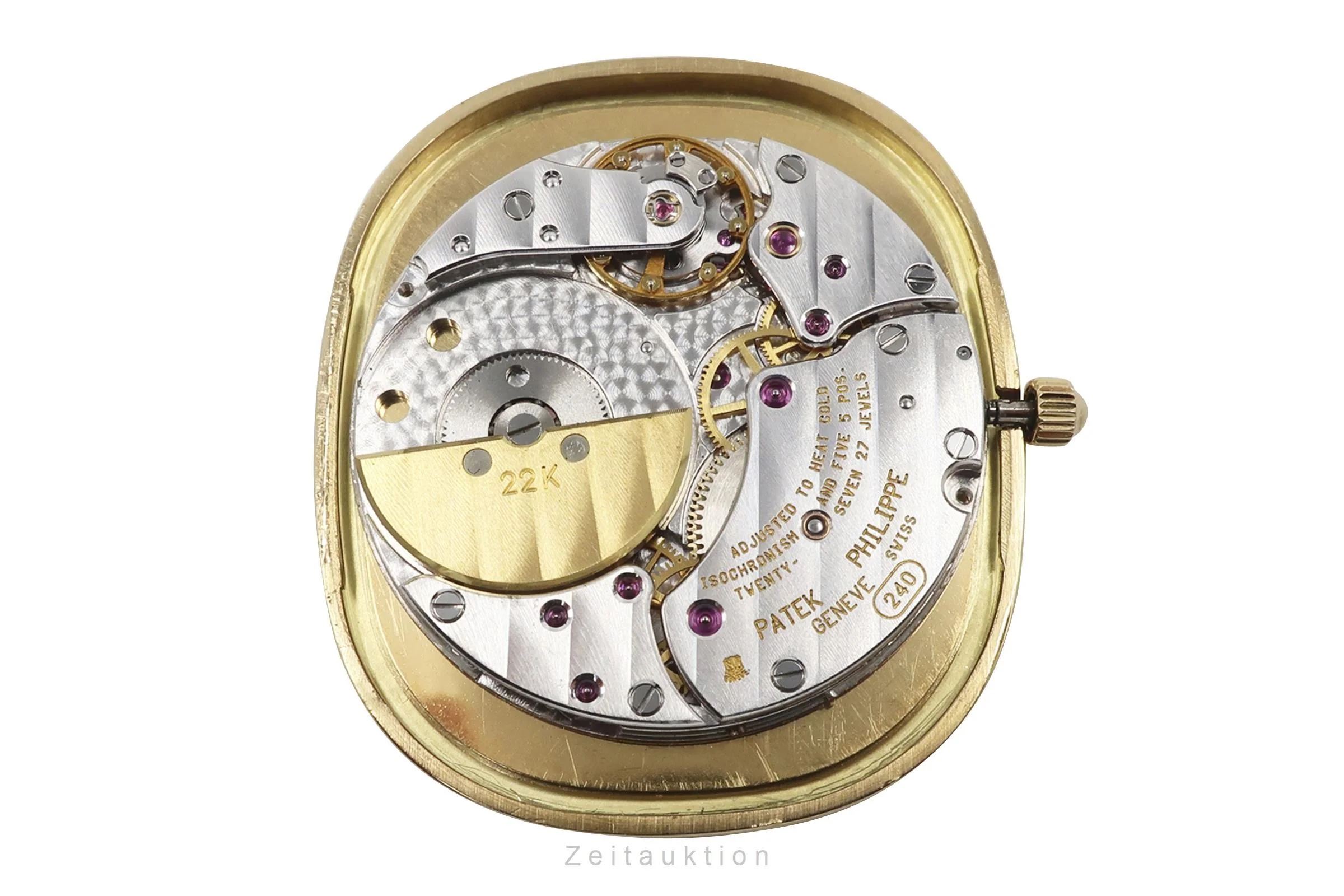 Patek Philippe Ellipse 18 ct gold automatic men's watch 3738/117  [2110061] - Image 11