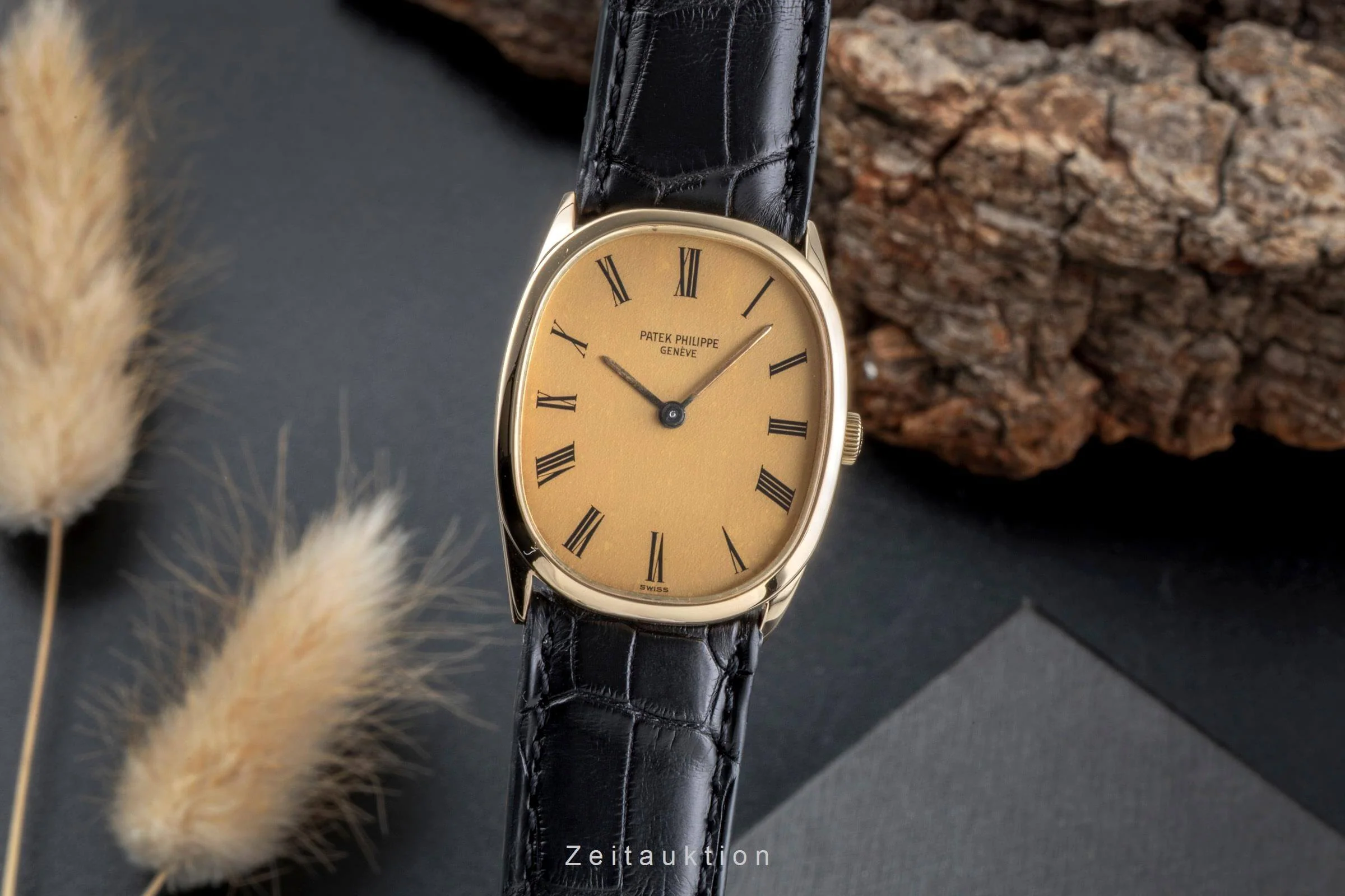 Patek Philippe Ellipse 18 ct gold manual winding men's watch 3546 Vintage  [2501793] - Image 2