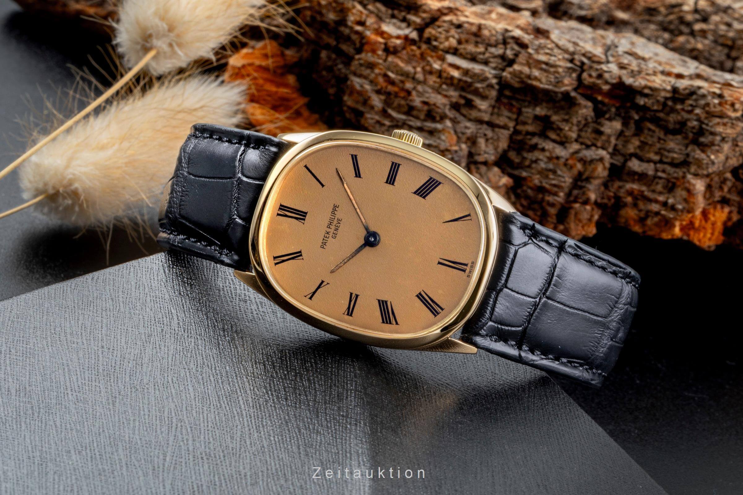 Patek Philippe Ellipse 18 ct gold manual winding men's watch 3546 Vintage  [2501793] - Image 3