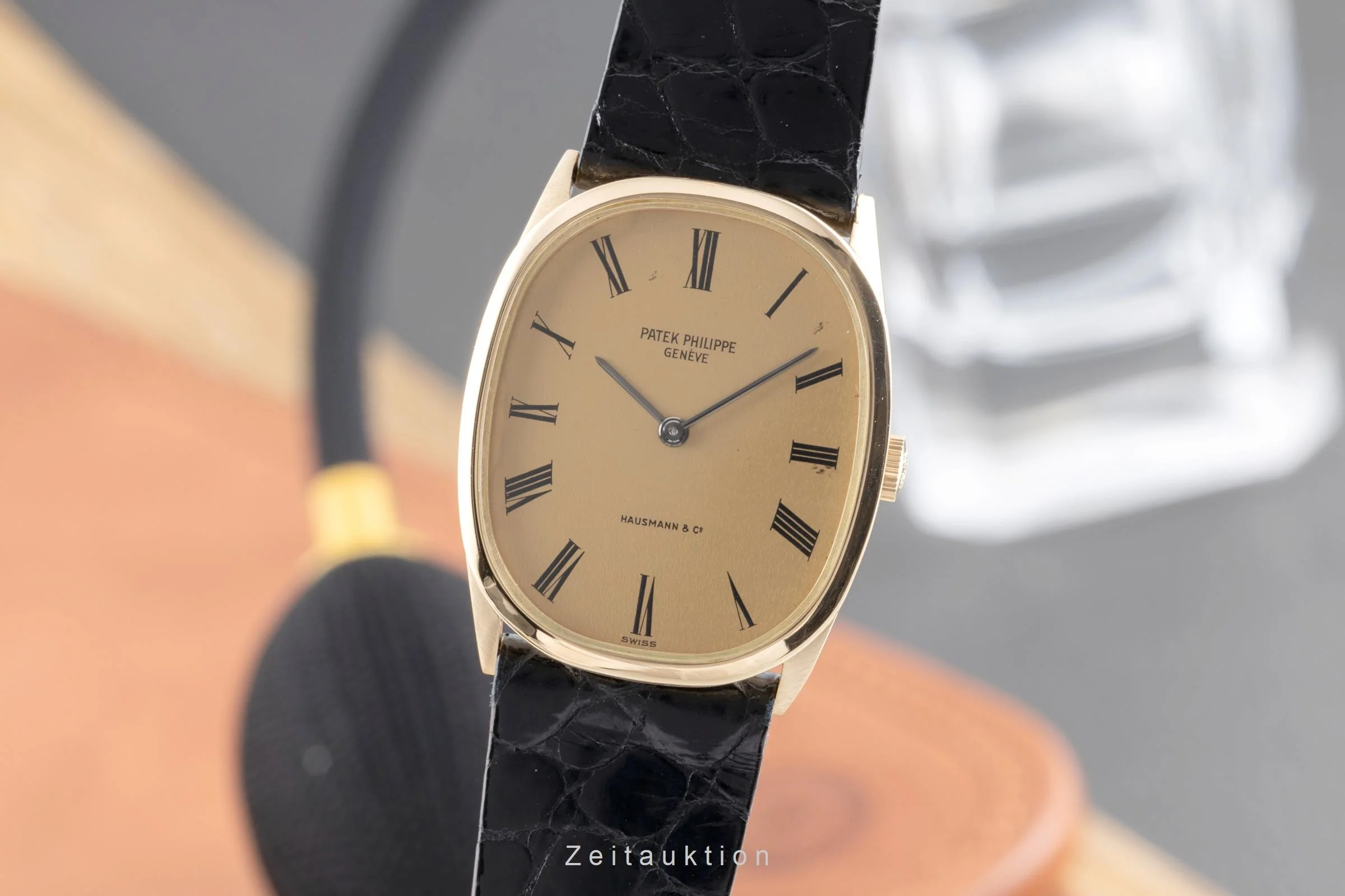 Patek Philippe Ellipse 18 ct gold manual winding men's watch 3546 Vintage  [2503130] - Image 2