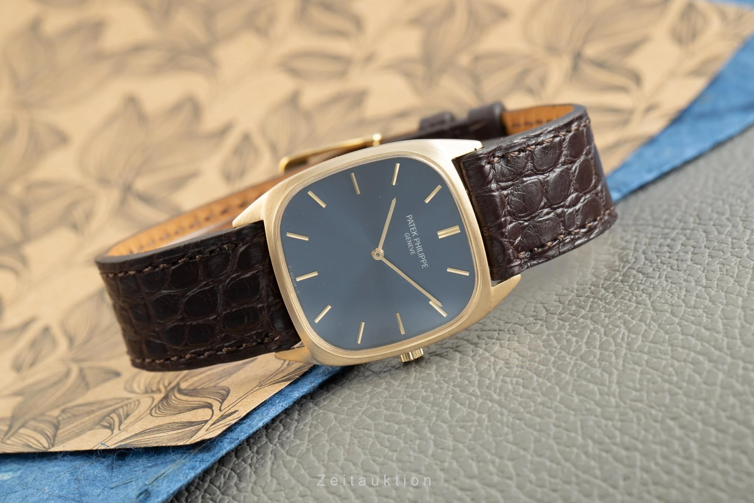 Patek Philippe Ellipse 18 ct gold manual winding men's watch 3566 Vintage  [2107872] - Image 2