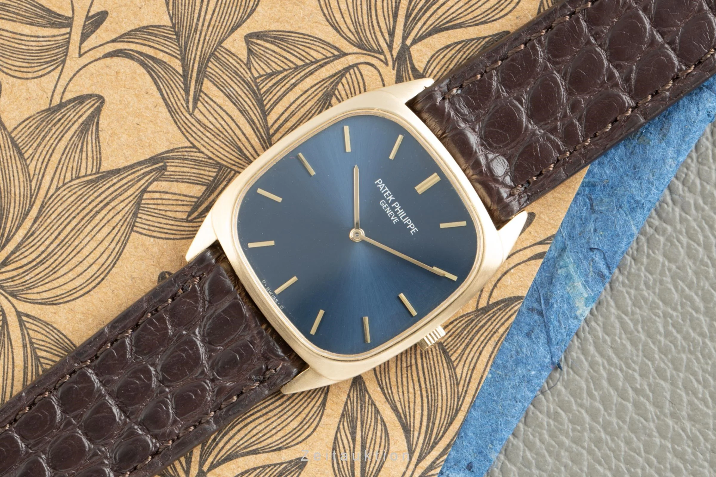 Patek Philippe Ellipse 18 ct gold manual winding men's watch 3566 Vintage  [2107872] - Image 3