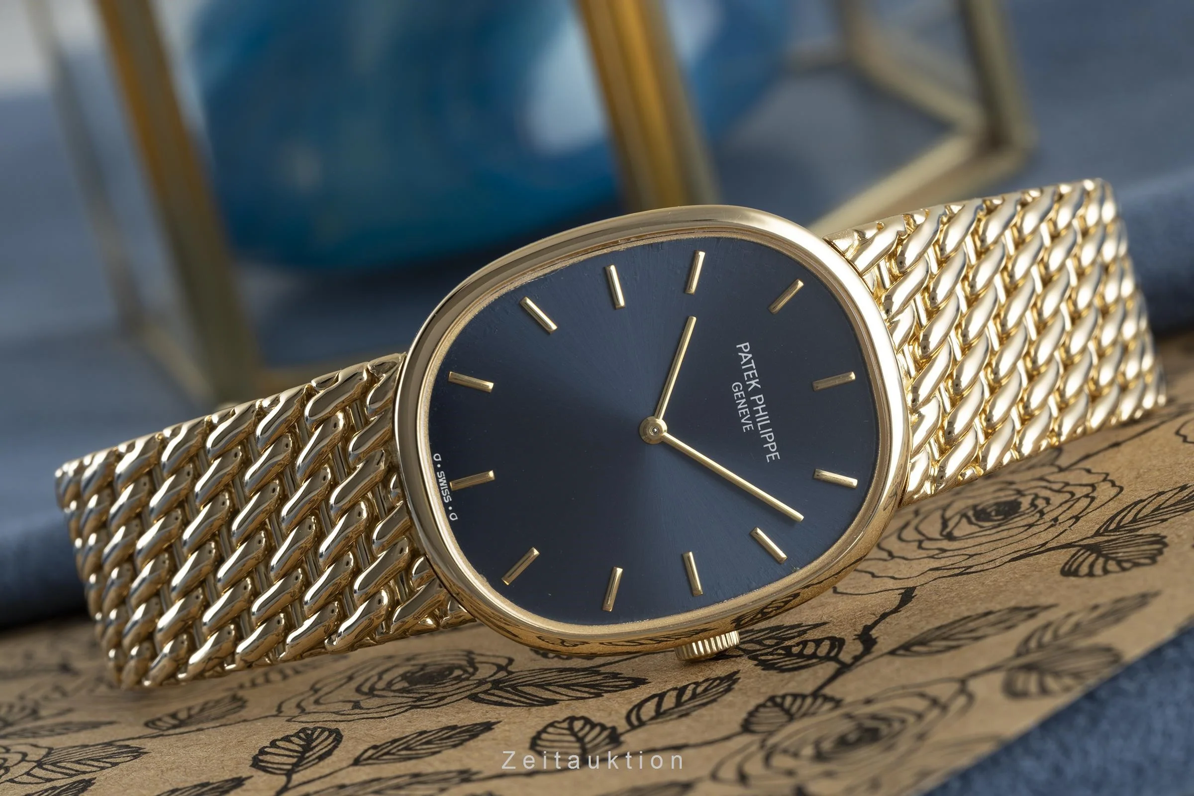 Patek Philippe Ellipse 18 ct gold manual winding men's watch 3848  [2108283] - Image 2
