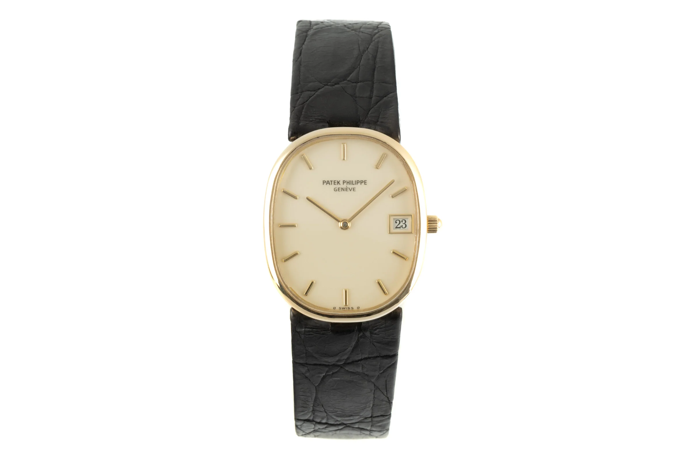 Patek Philippe Ellipse 18 ct gold quartz men's watch 3788  [2103297] - Image 4