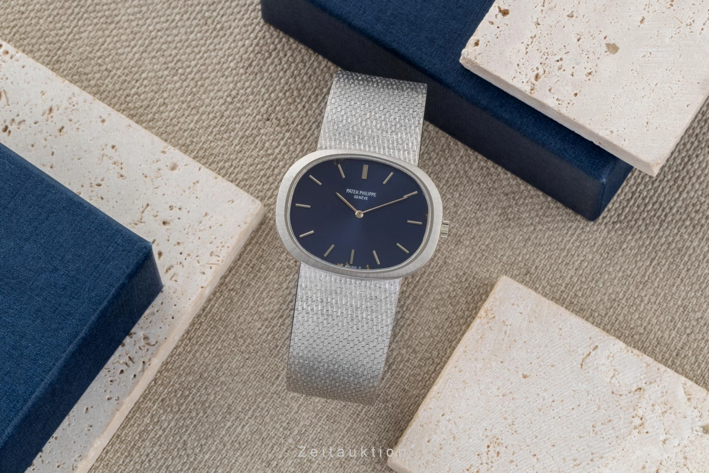 Patek Philippe Ellipse 18 ct white gold manual winding unisex 3583 1 Vintage  [2600413] - Image 4