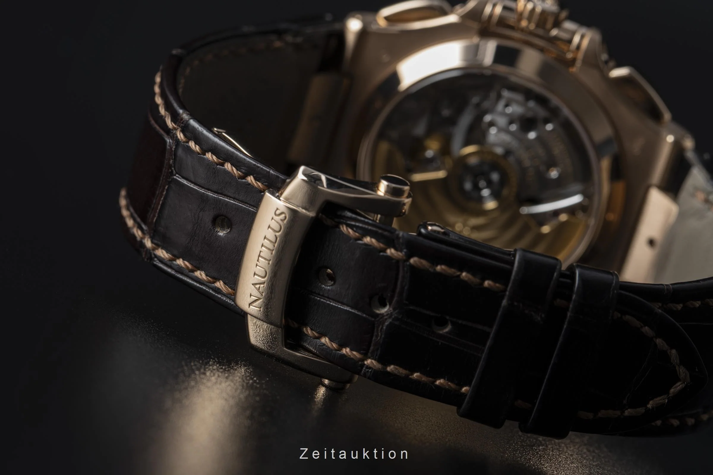 Patek Philippe Nautilus chronograph 18 ct red gold automatic men's watch 5980R-001  [2200733] - Image 13