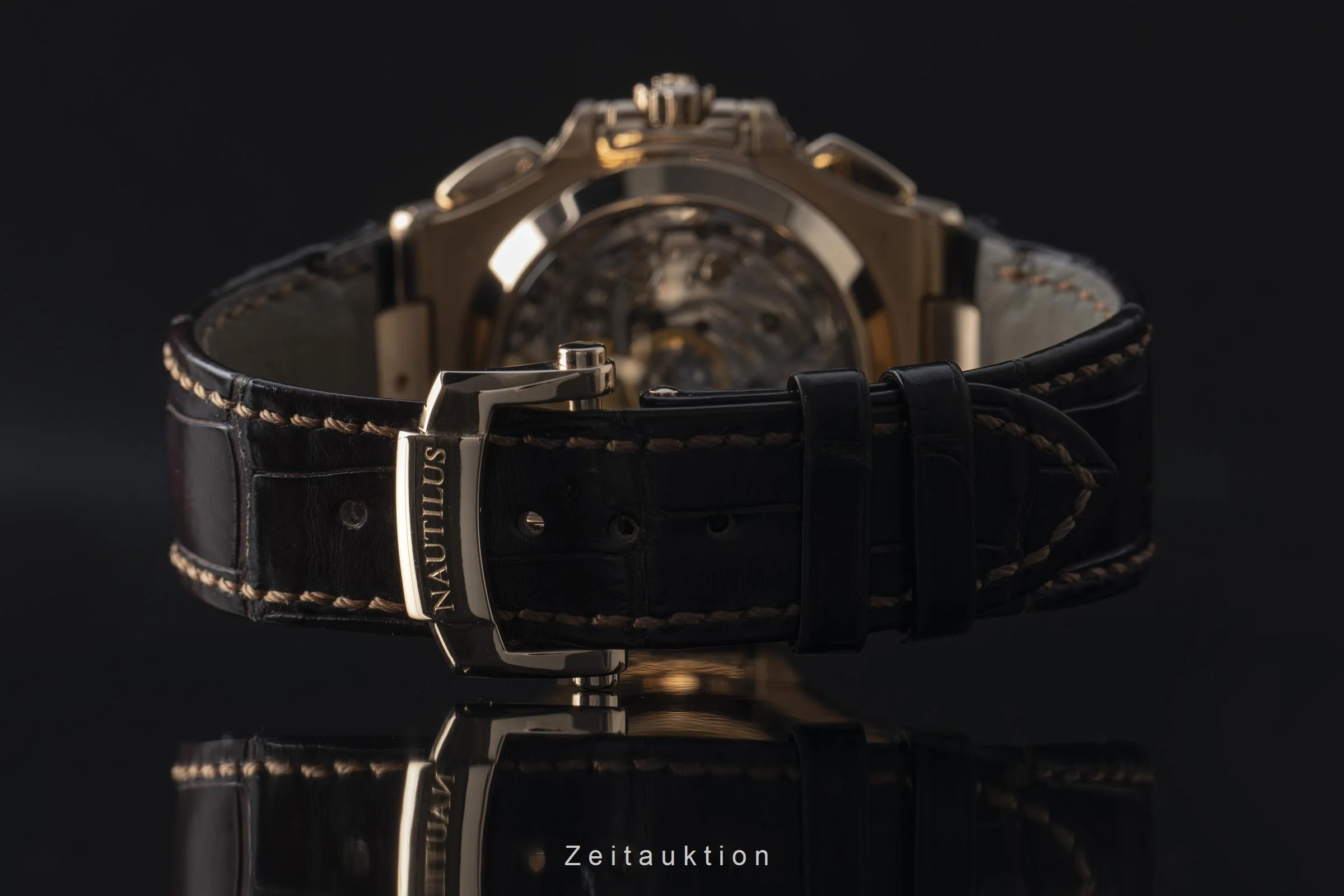 Patek Philippe Nautilus chronograph 18 ct red gold automatic men's watch 5980R-001  [2200733] - Image 14