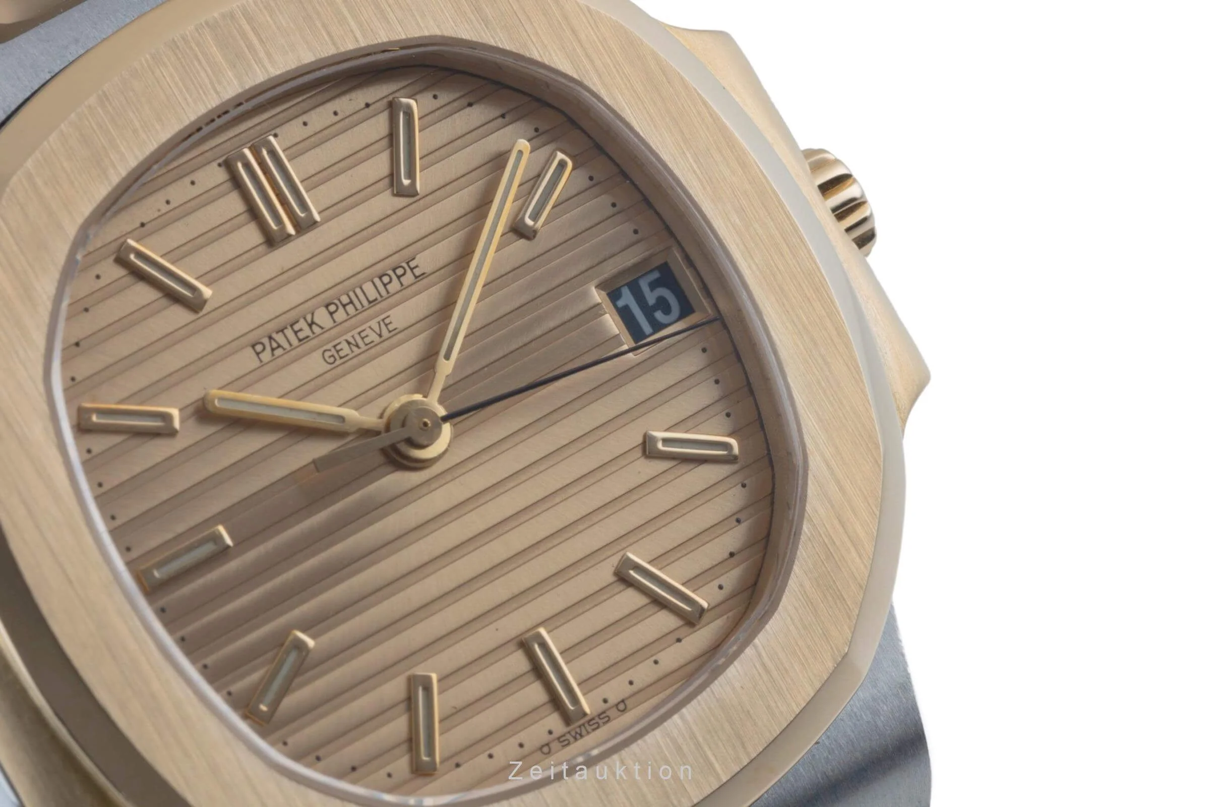 Patek Philippe Nautilus steel / gold automatic men's watch 3800/1  [2403505] - Image 13