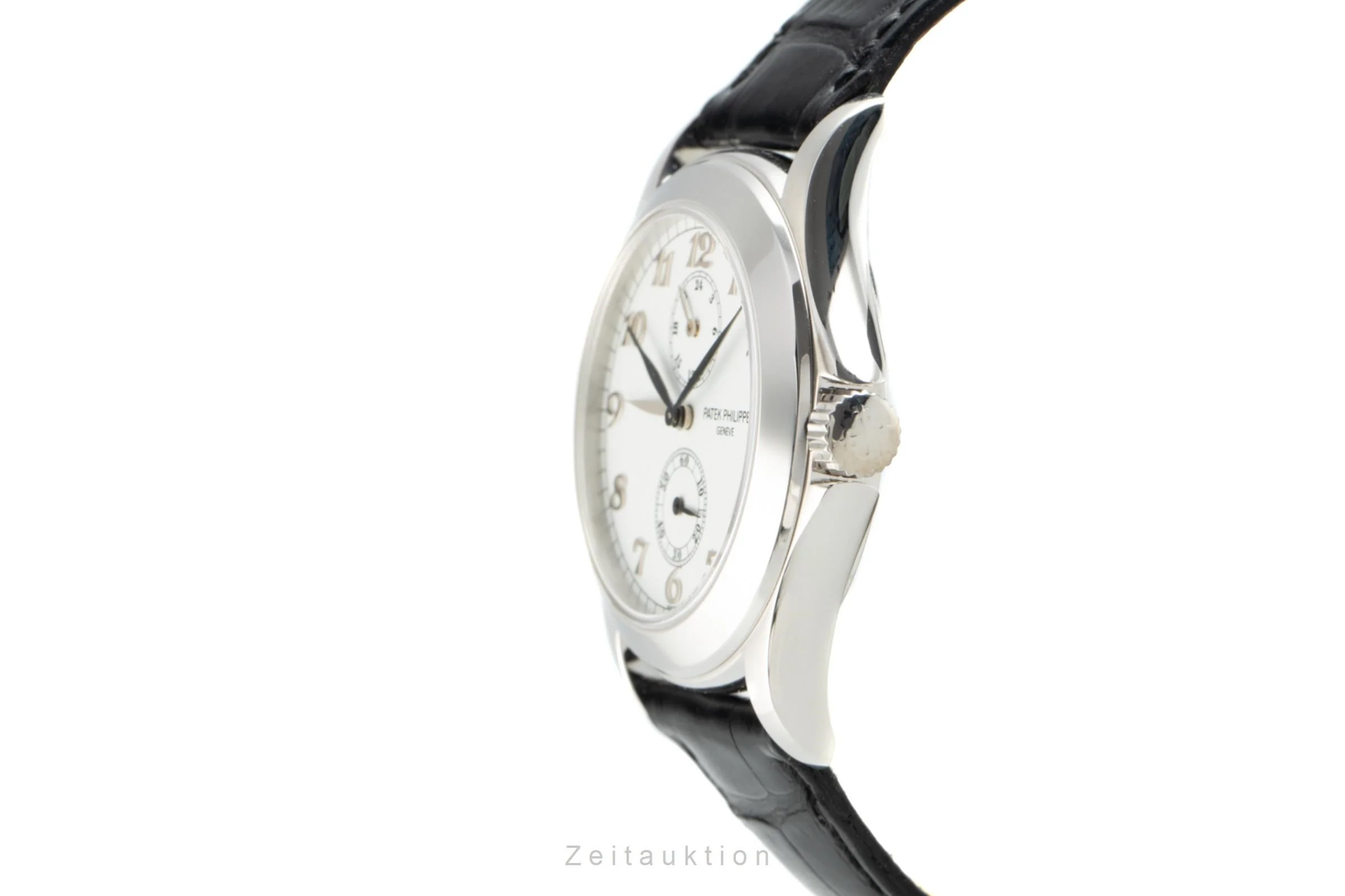 Patek Philippe Travel Time 18 ct white gold manual winding men's watch 5134  [2109476] - Image 6