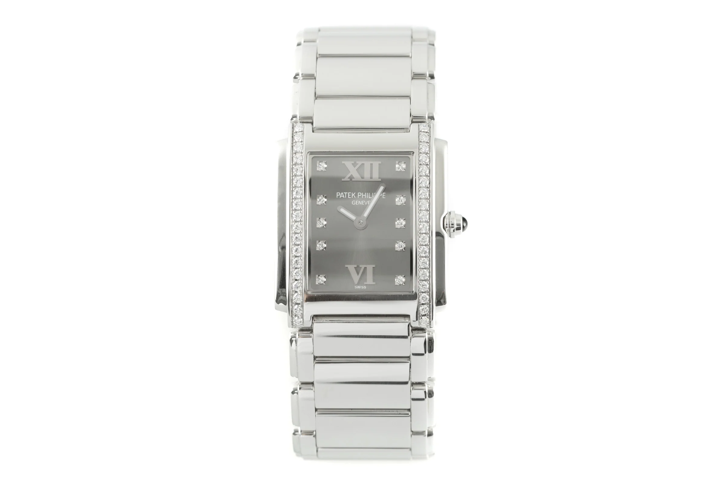 Patek Philippe Twenty 4  steel quartz women's watch 4910/10  [2109385] - Image 4