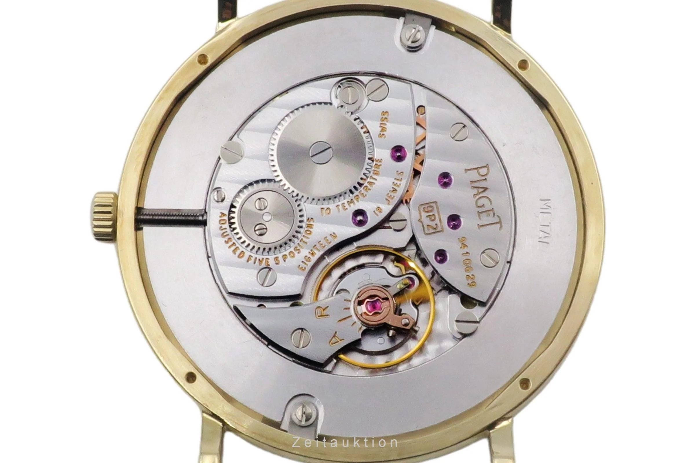 Piaget Altiplano 18 ct gold manual winding men's watch 9035N  [2505457] - Image 15