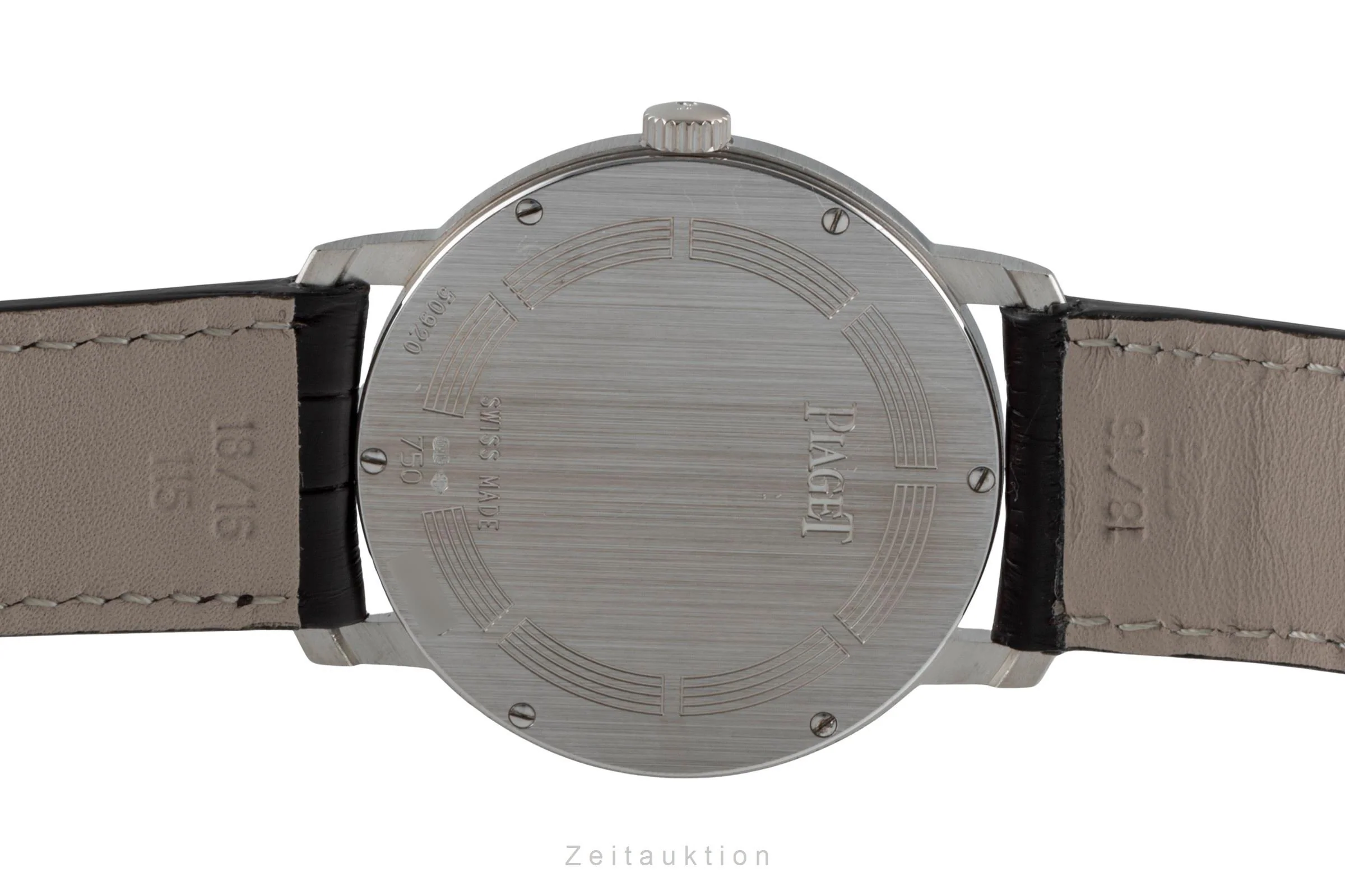 Piaget Altiplano 18 ct white gold quartz men's watch 50920  [2506047] - Image 12