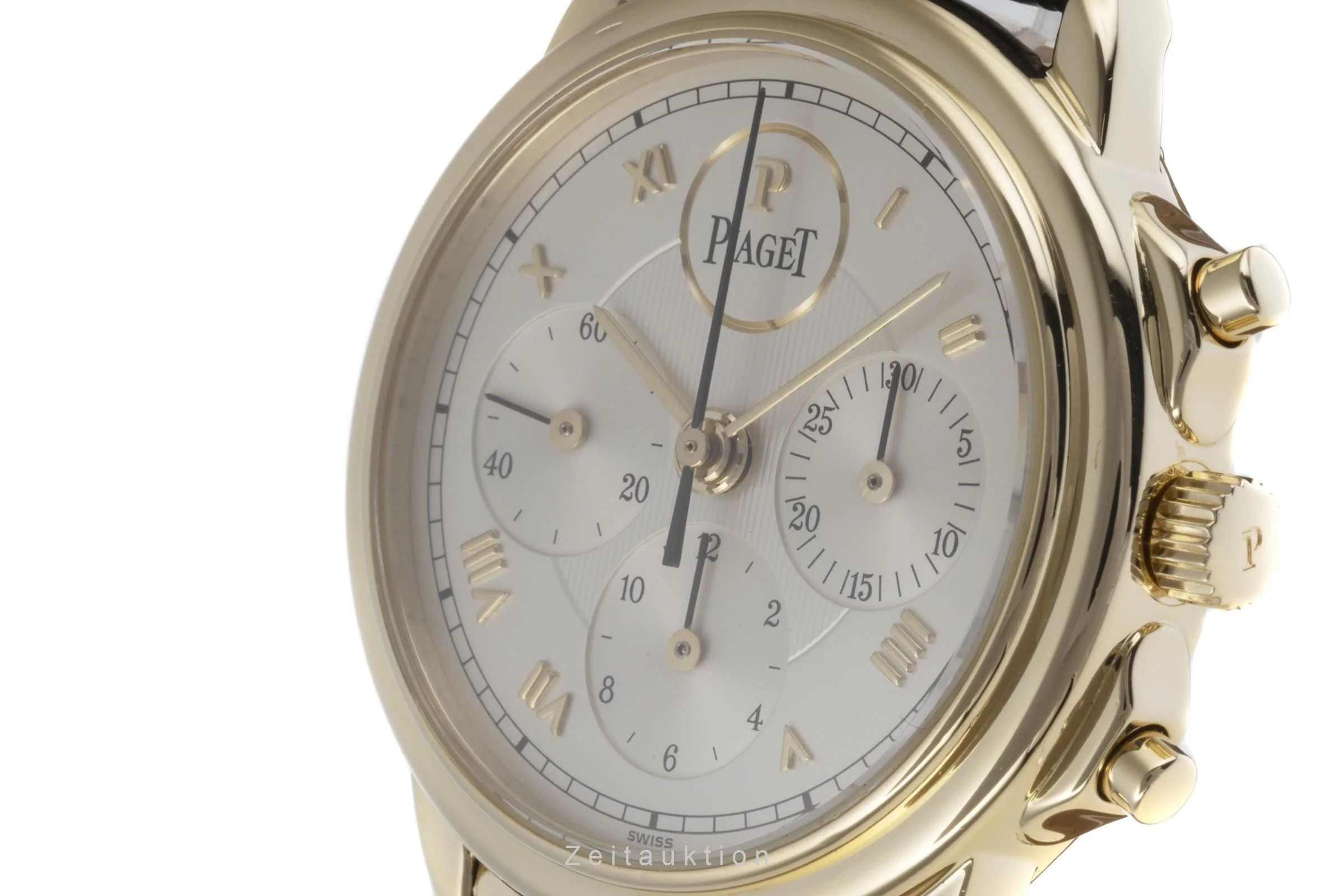 Piaget Gouverneur chronograph 18 ct gold manual winding men's watch 15978  [2205191] - Image 10