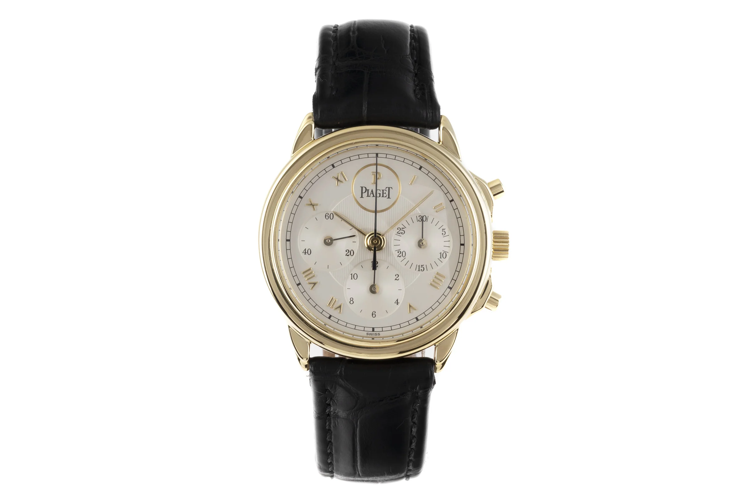 Piaget Gouverneur chronograph 18 ct gold manual winding men's watch 15978  [2205191] - Image 4