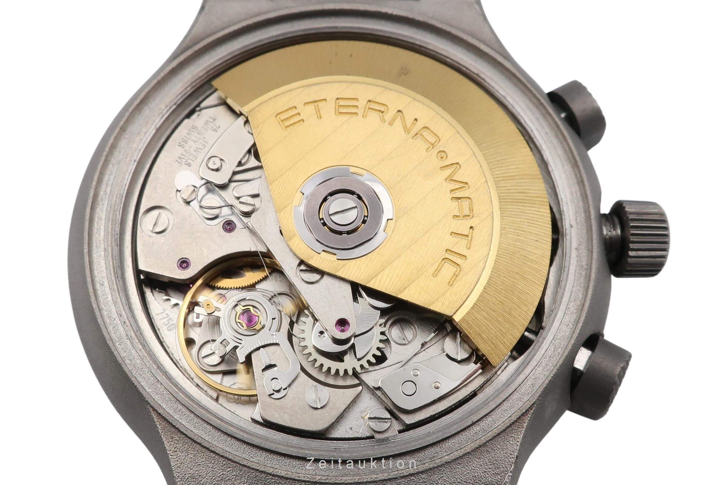 Porsche Design by Eterna chronograph titanium automatic men's watch 674.6500.10  [2405137] - Image 15