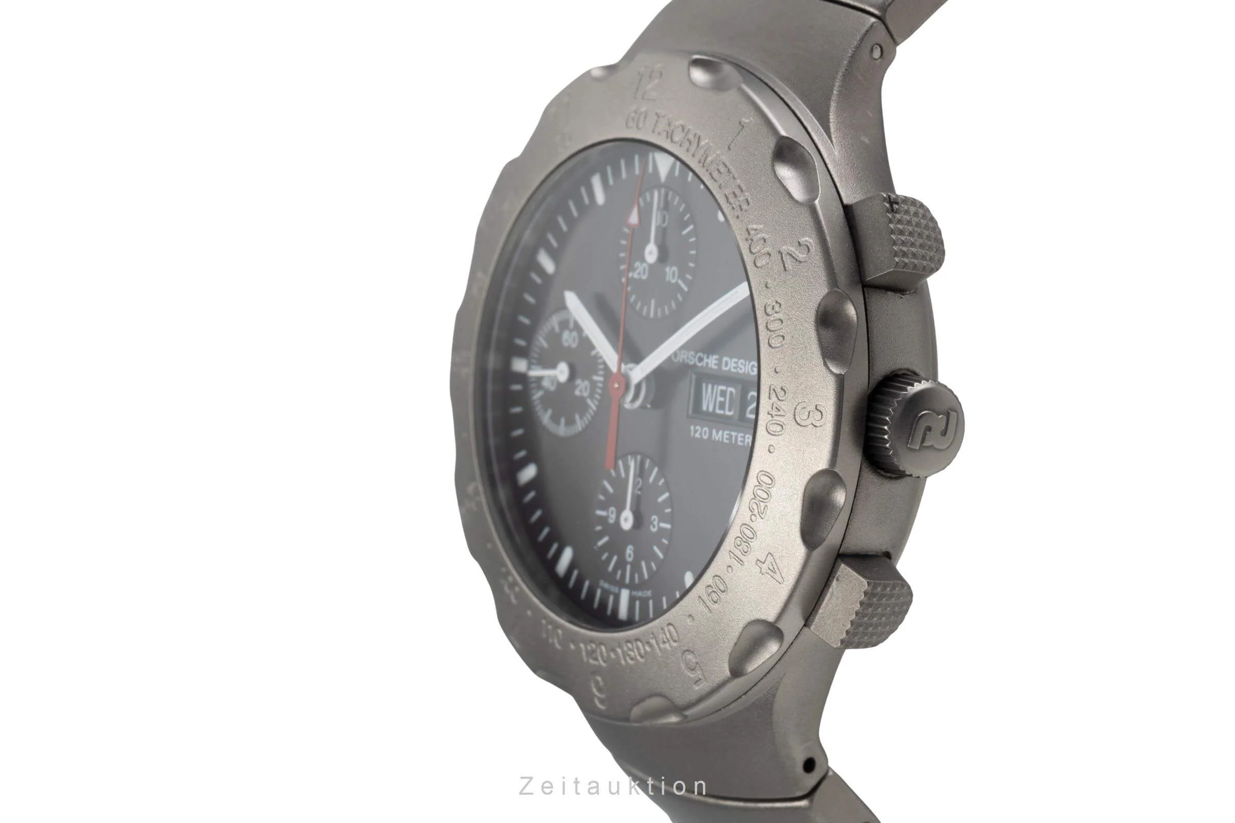 Porsche Design by Eterna chronograph titanium automatic men's watch 674.6500.10  [2405137] - Image 6