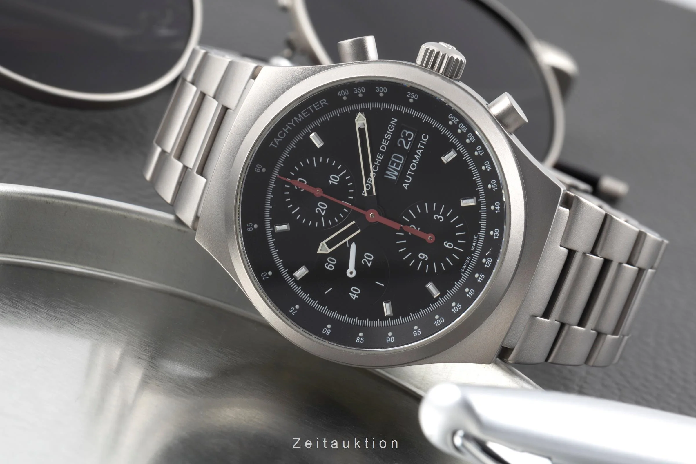 Porsche Design by Eterna chronograph titanium automatic men's watch 674.6625.10  [2506851] - Image 3