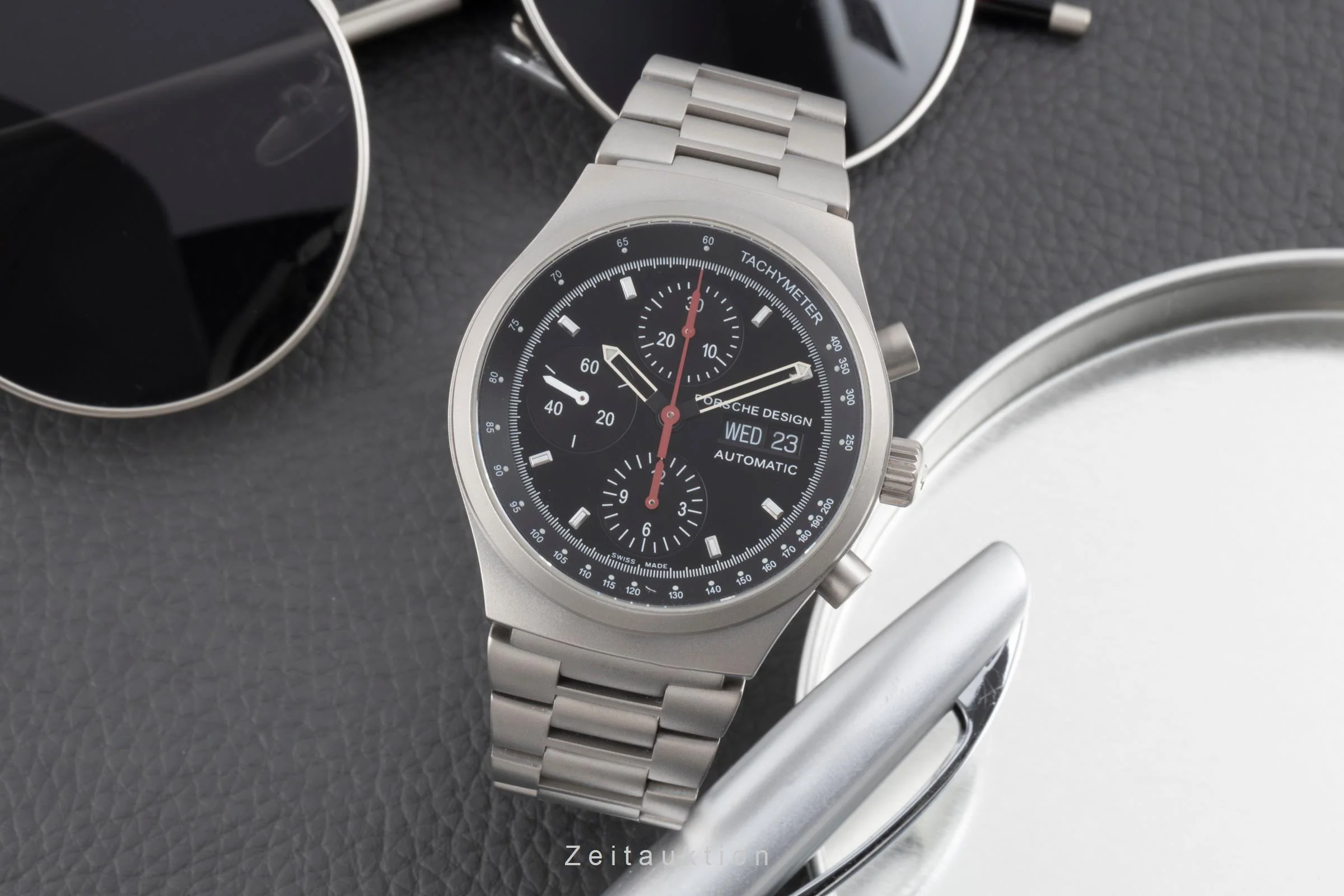 Porsche Design by Eterna chronograph titanium automatic men's watch 674.6625.10  [2506851] - Image 4