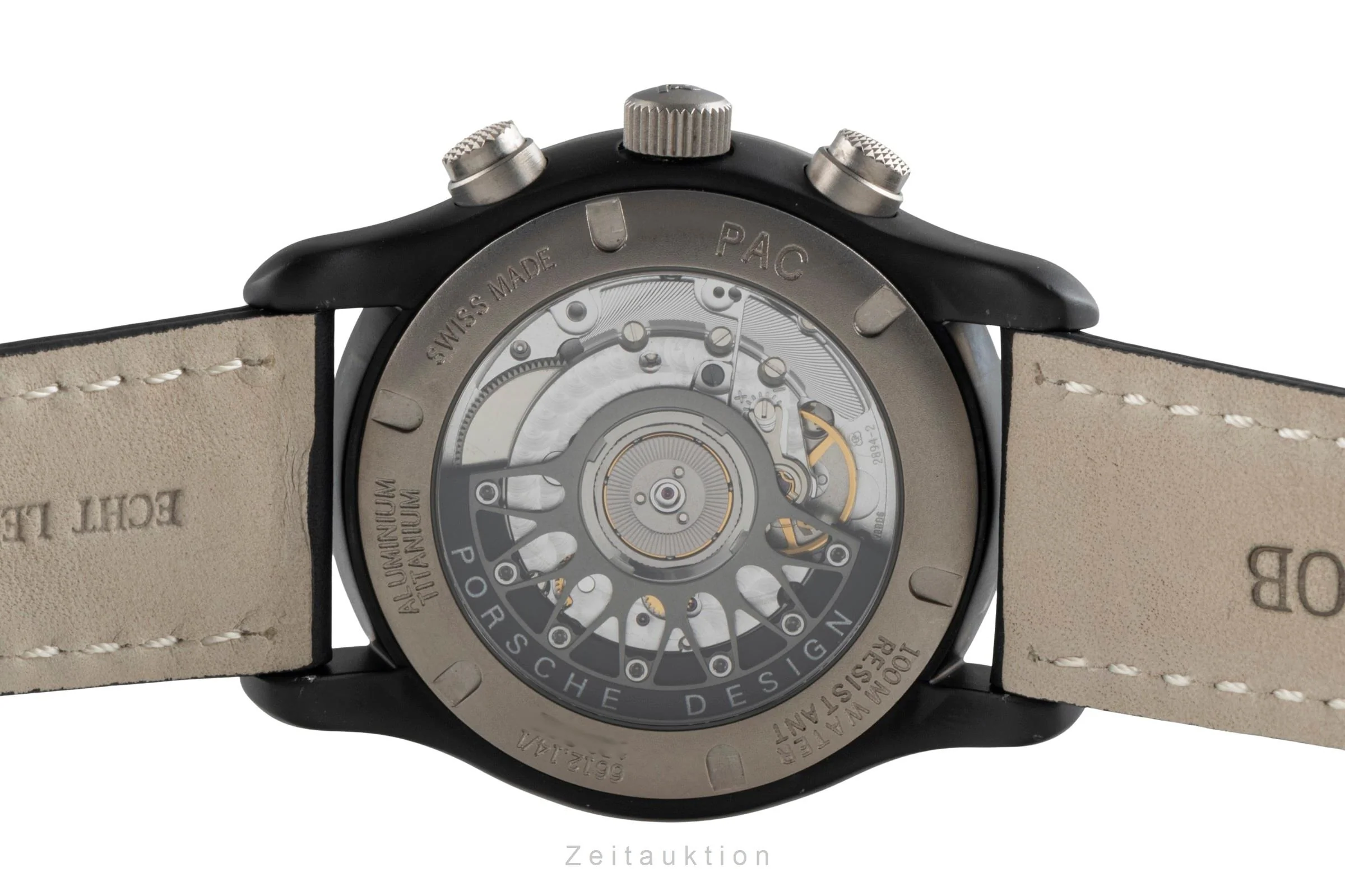 Porsche Design Dashboard chronograph titanium automatic men's watch 6612.14/1  [2503052] - Image 12