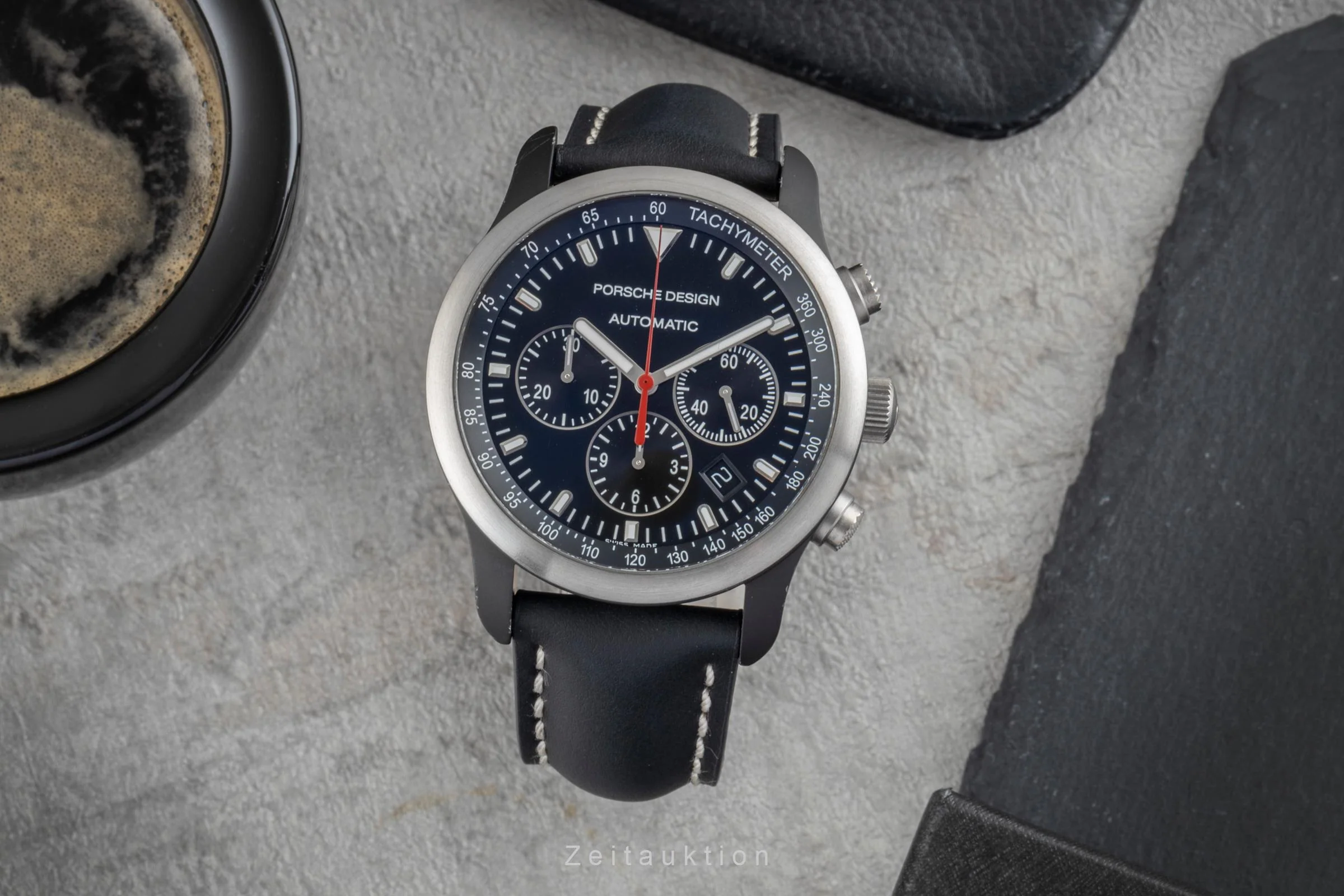 Porsche Design Dashboard chronograph titanium automatic men's watch 6612.14/1  [2503052] - Image 4