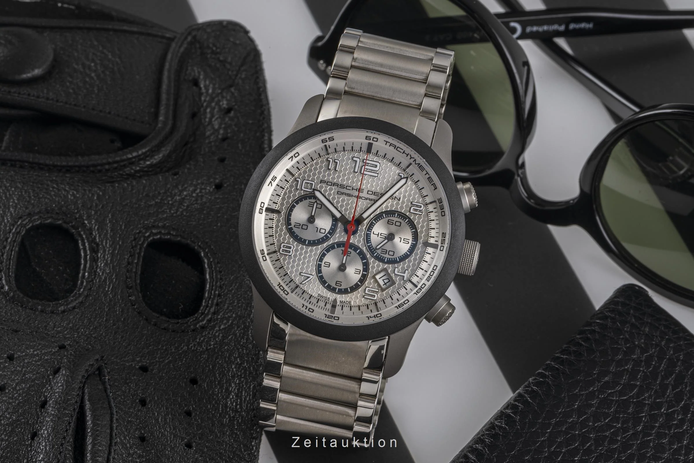 Porsche Design Dashboard chronograph titanium automatic men's watch 6612.15/3  [2302744] - Image 3