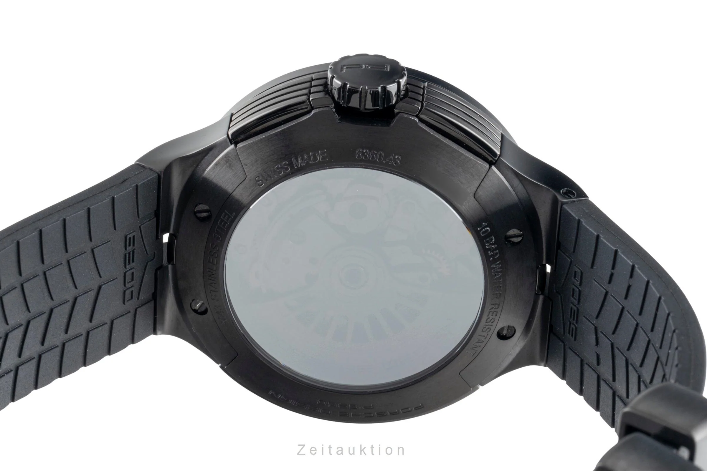 Porsche Design Flat Six chronograph steel automatic men's watch 6360.4364.1254  [2600331] - Image 12