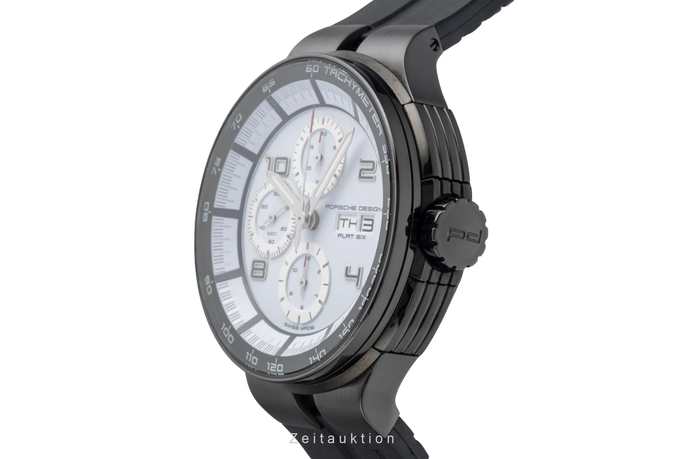 Porsche Design Flat Six chronograph steel automatic men's watch 6360.4364.1254  [2600331] - Image 7