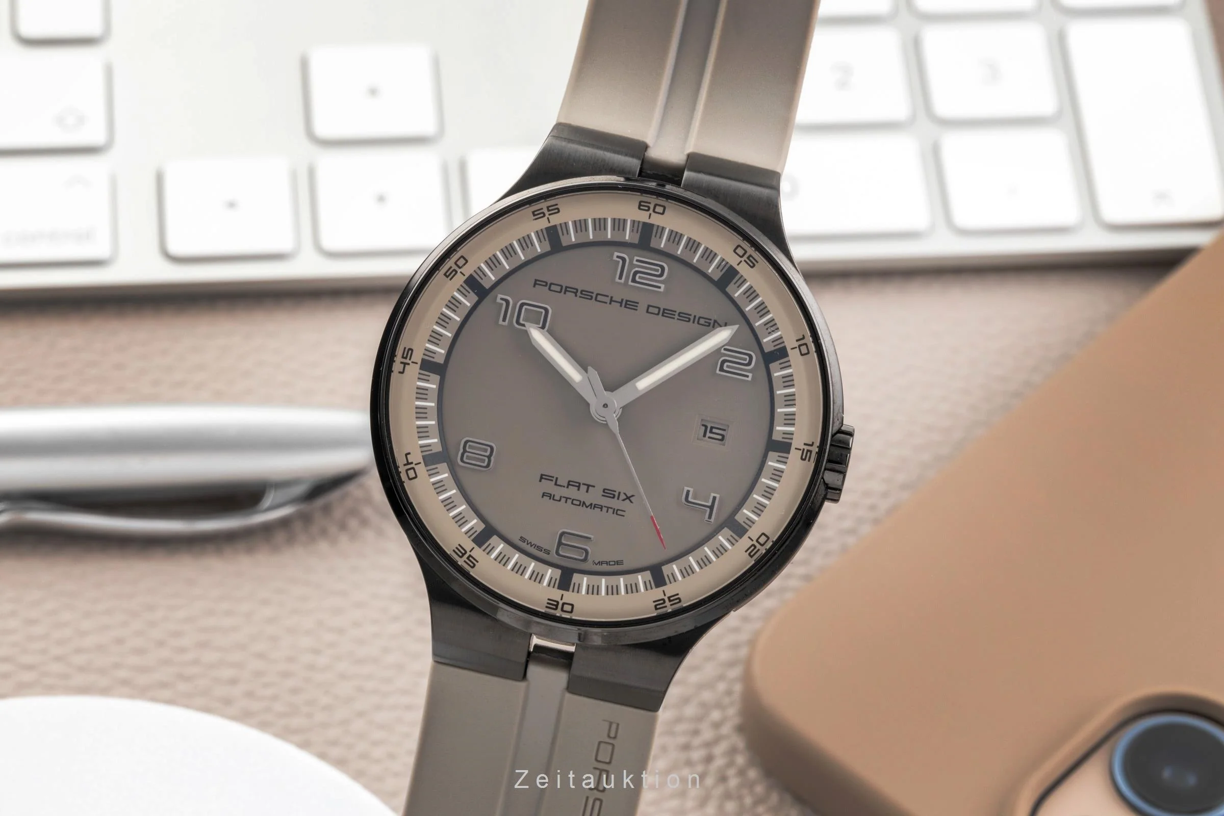 Porsche Design Flat Six steel automatic men's watch 635043941255  [2503120] - Image 2