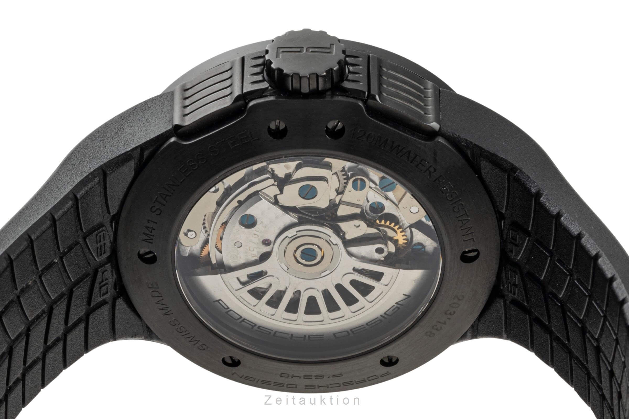 Porsche Design Flat Six steel automatic men's watch P6340  [2403543] - Image 10