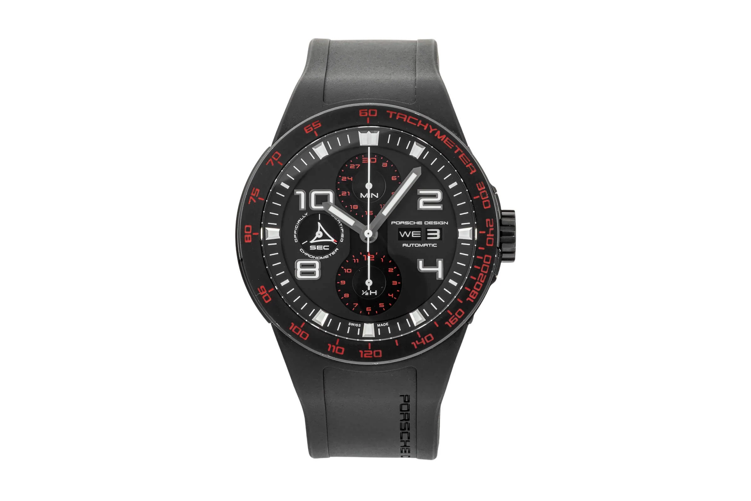 Porsche Design Flat Six steel automatic men's watch P6340  [2403543] - Image 4