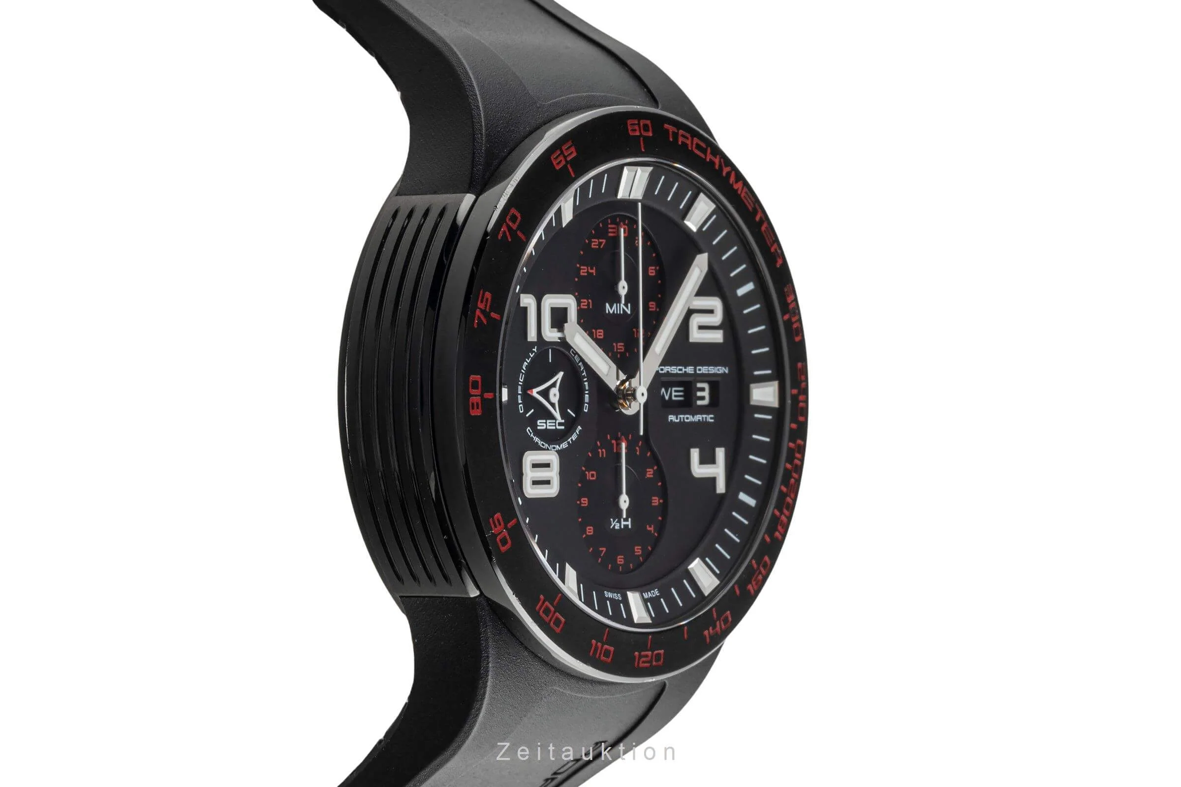 Porsche Design Flat Six steel automatic men's watch P6340  [2403543] - Image 6