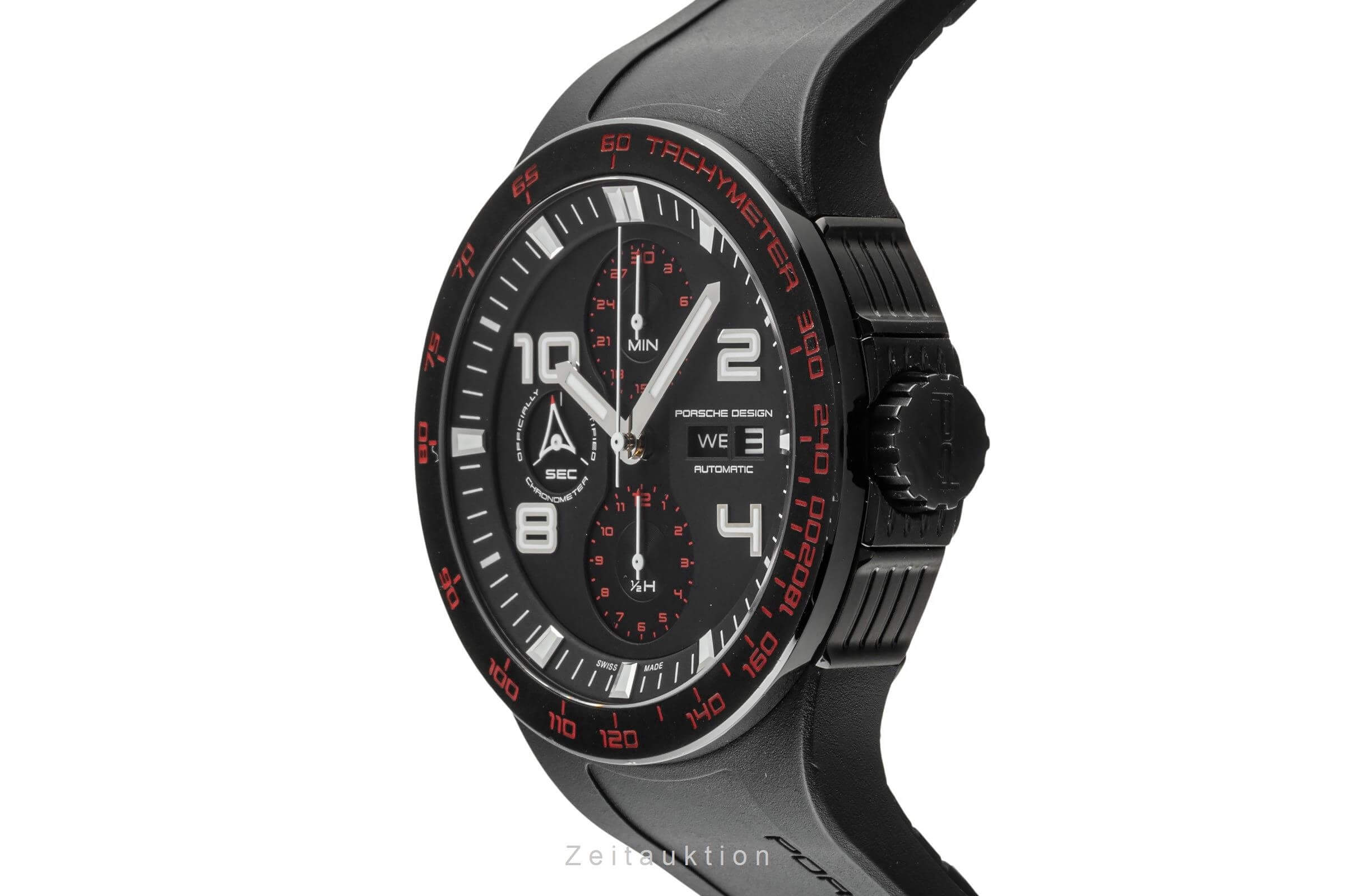 Porsche Design Flat Six steel automatic men's watch P6340  [2403543] - Image 7
