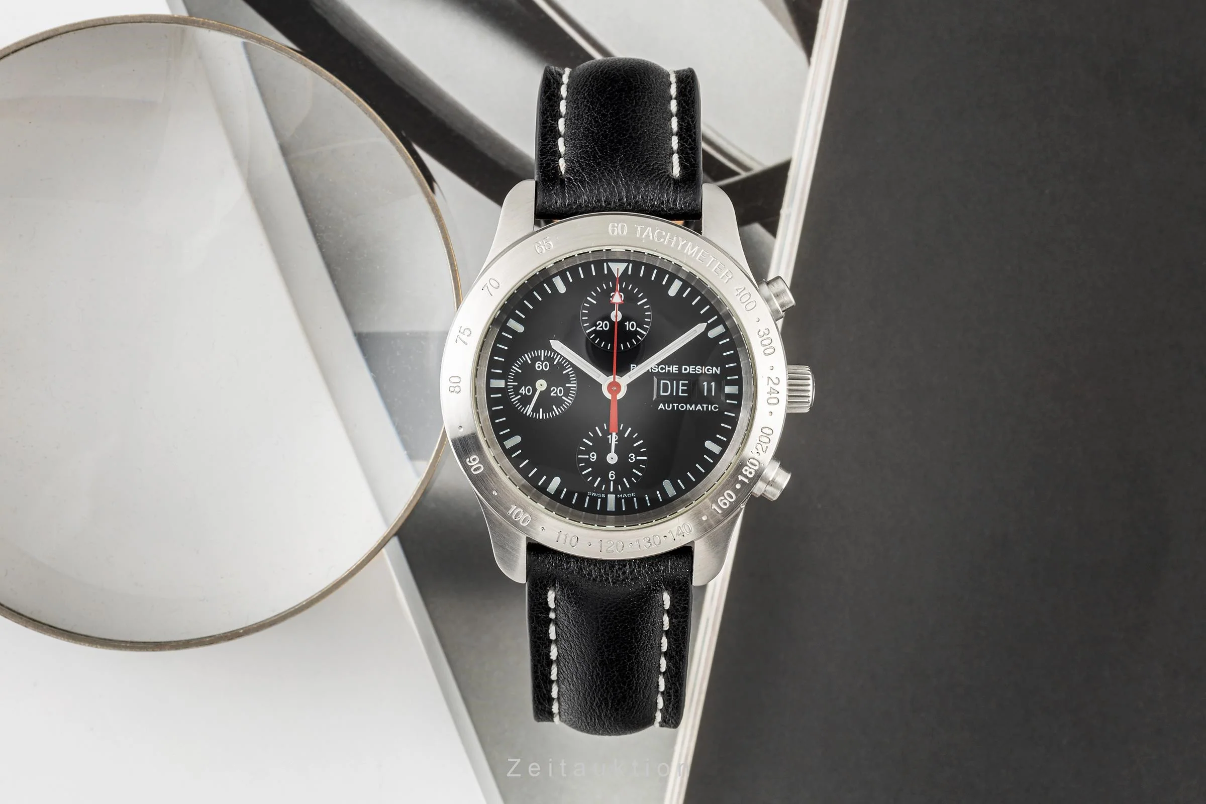 Porsche Design P10 chronograph steel automatic men's watch 6605.41  [2304588] - Image 2