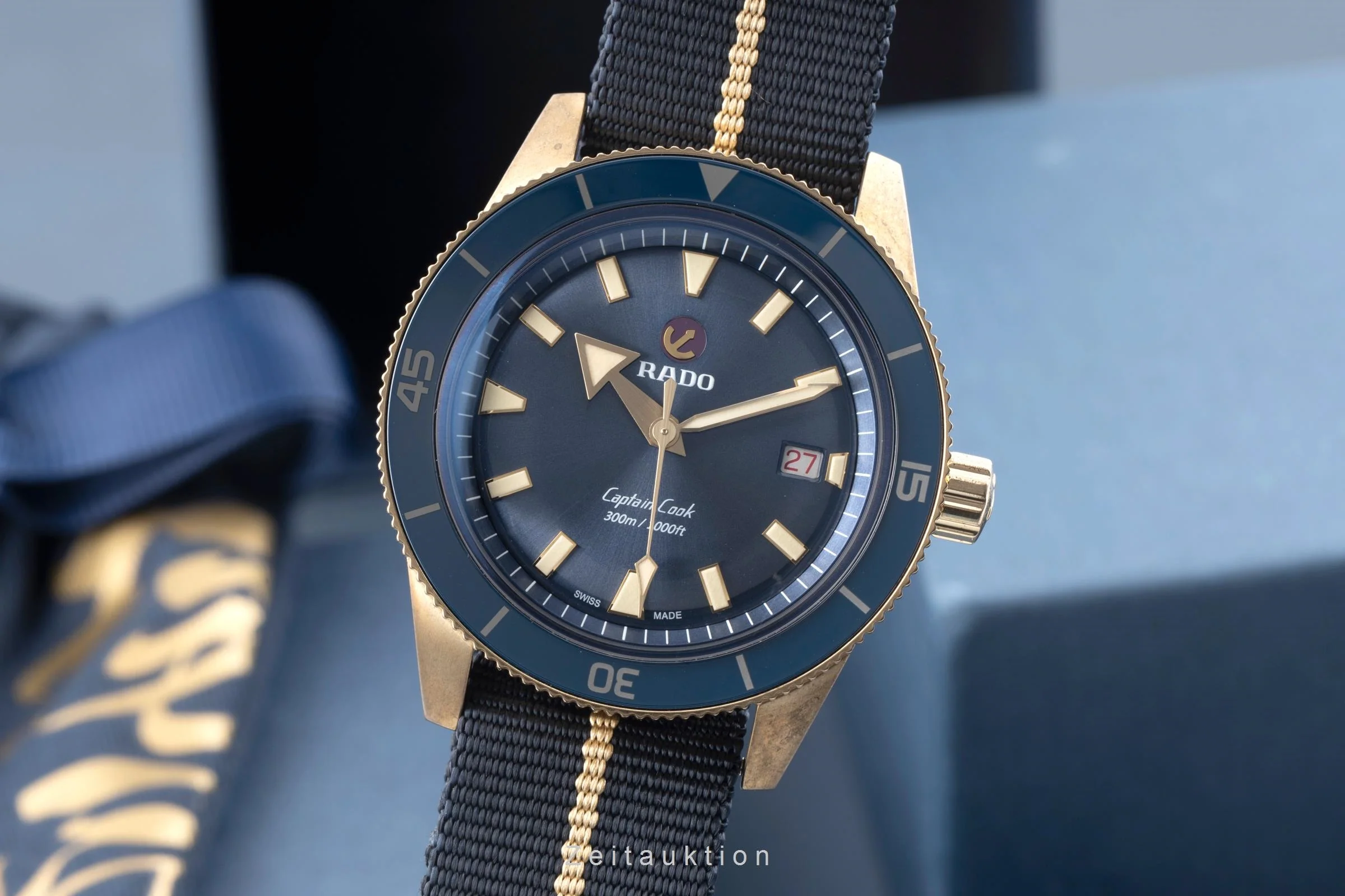 Rado Captain Cook bronze automatic men's watch 01.763.0504.3.120  [2507505] - Image 2