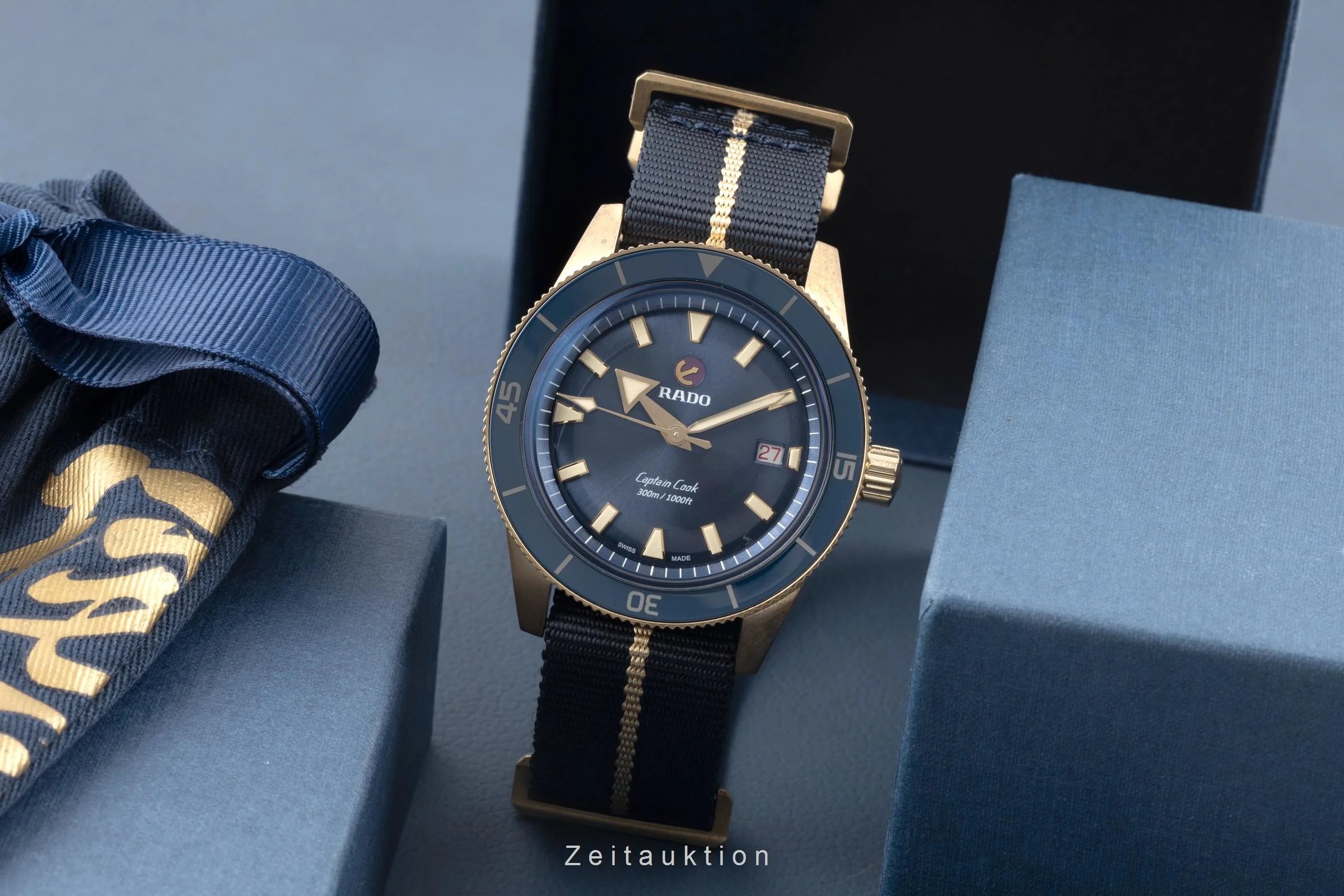 Rado Captain Cook bronze automatic men's watch 01.763.0504.3.120  [2507505] - Image 4